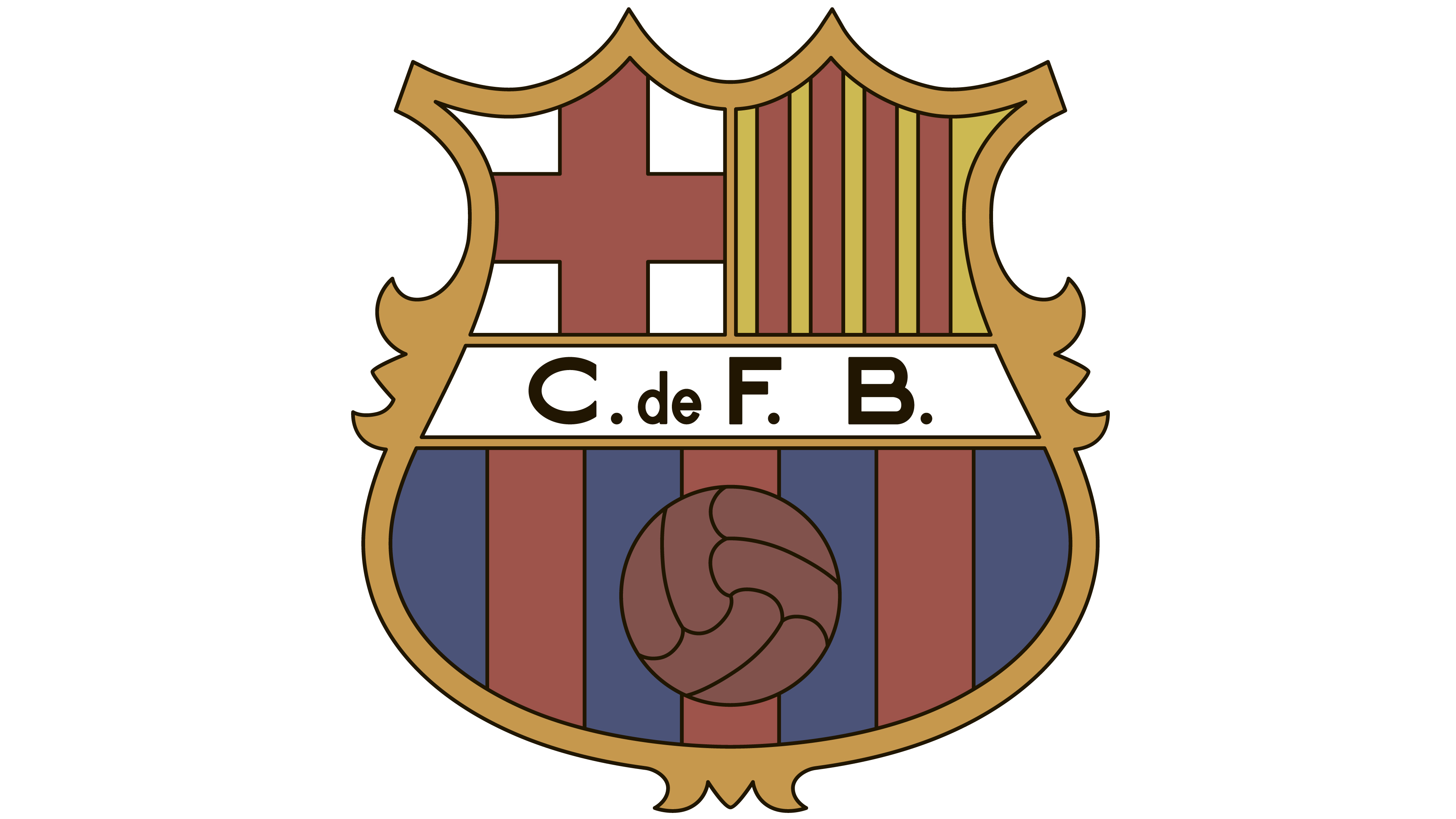 Emblem Fc Barcelona Logo Soccer 3840x2160