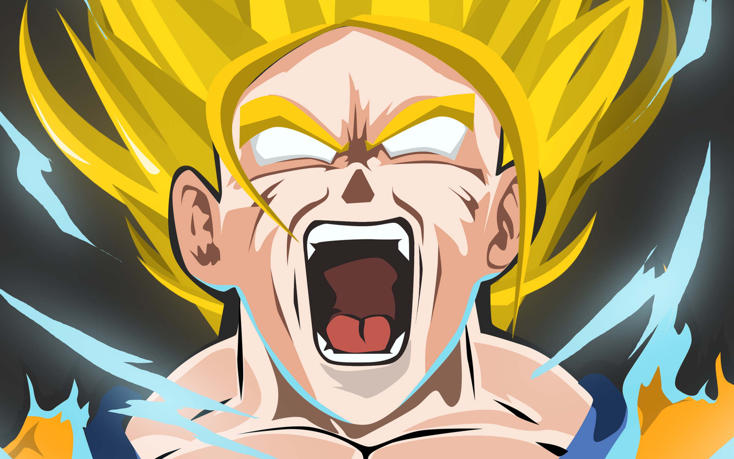 Goku Super Saiyan 2 2560x1600