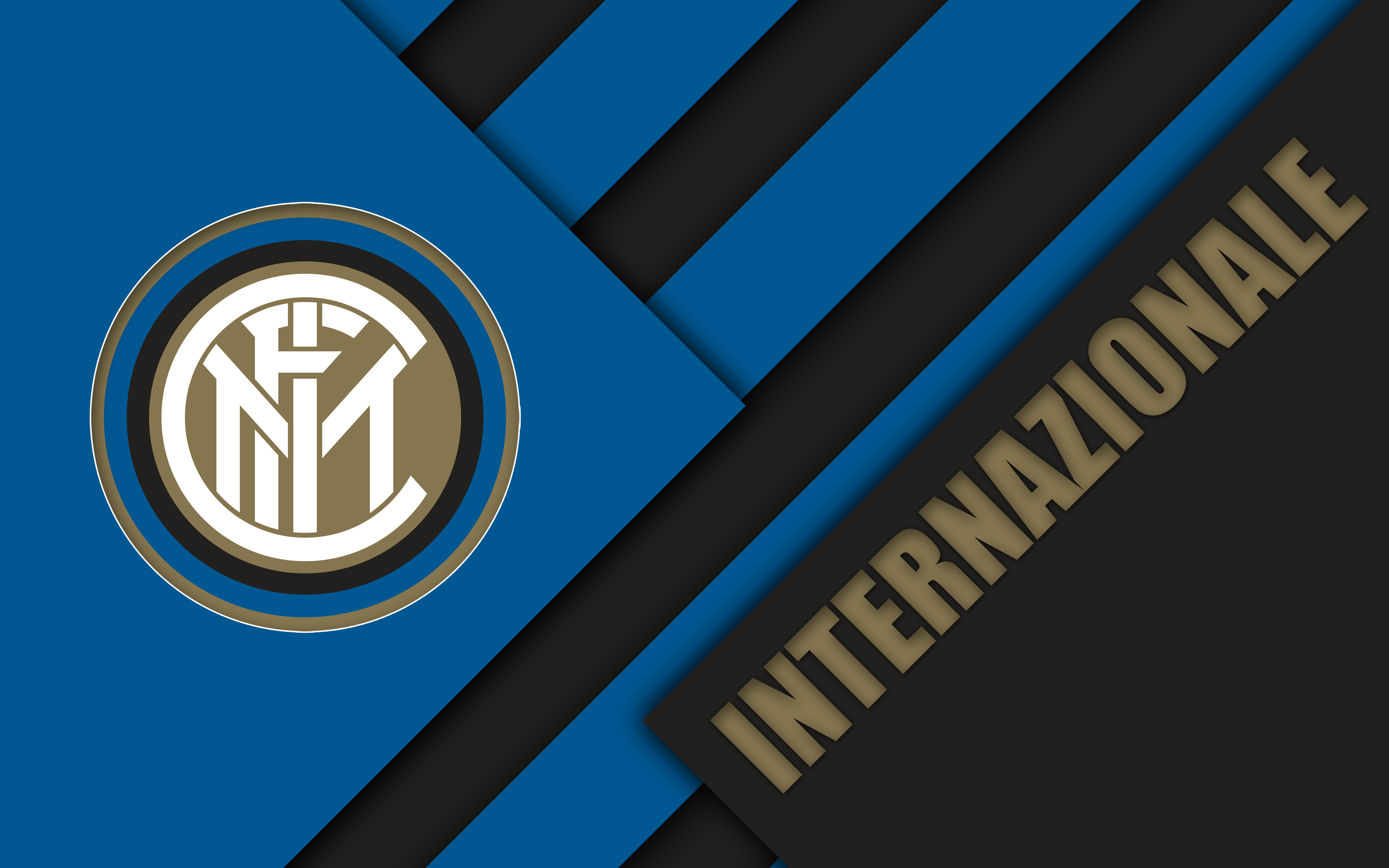 Emblem Inter Milan Logo Soccer 3840x2400
