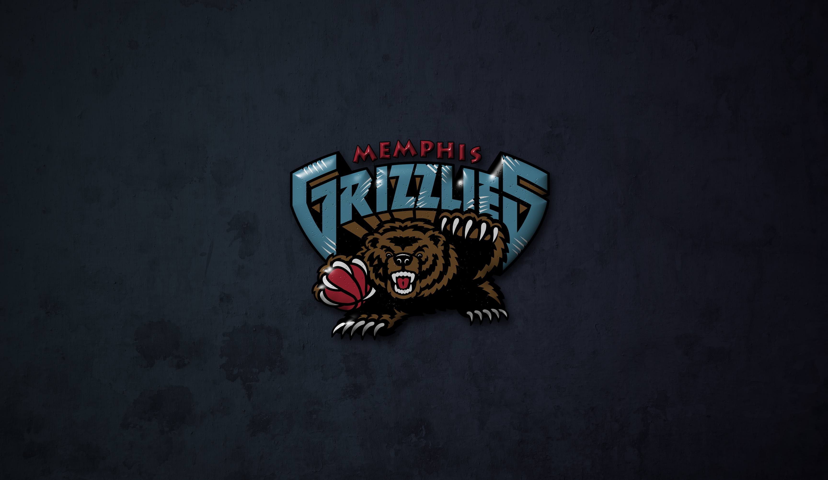 Basketball Emblem Memphis Grizzlies Nba 3456x2004