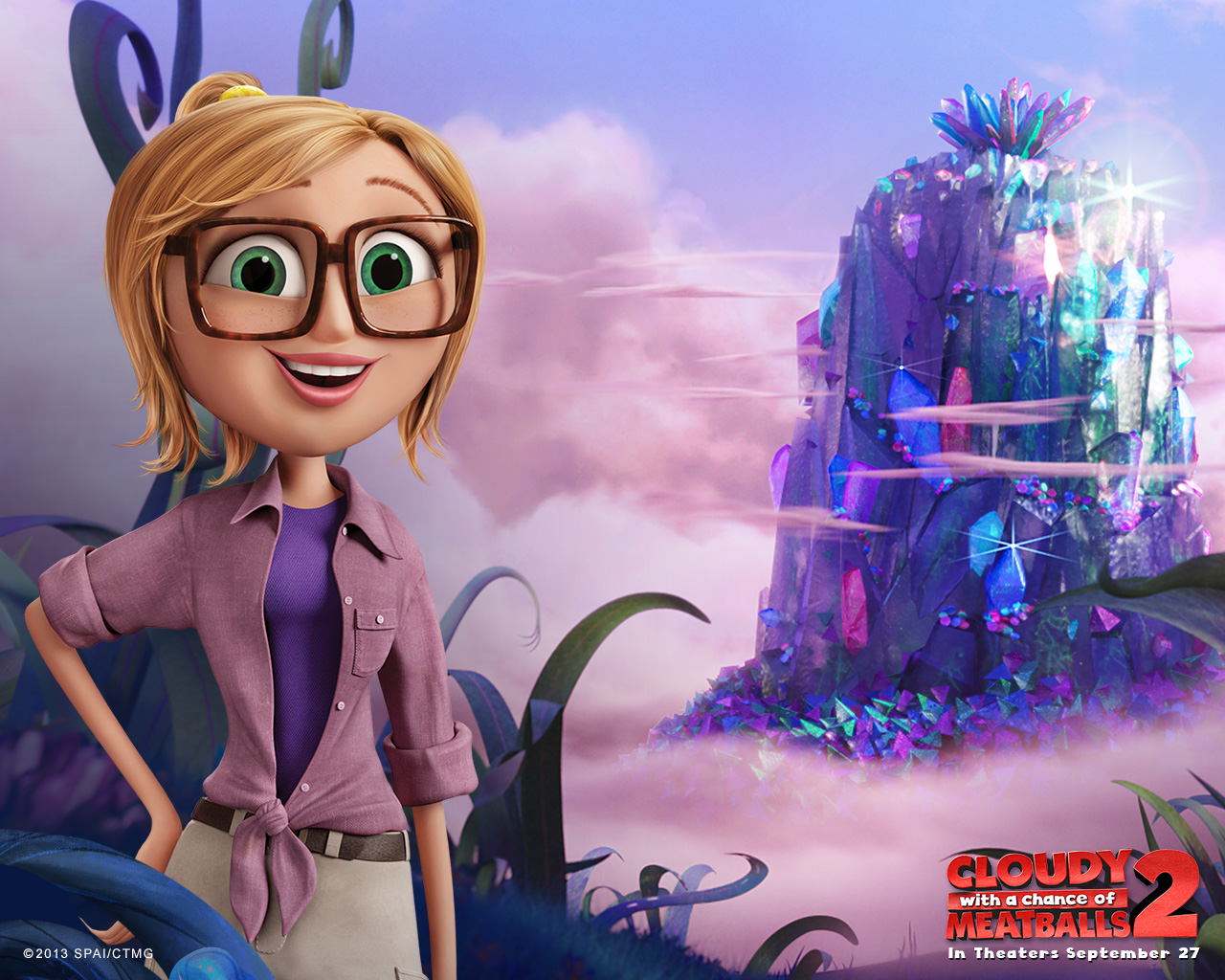 Cloudy With A Chance Of Meatballs 2 1280x1024