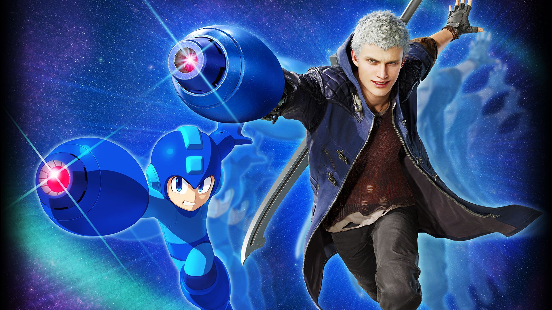 Devil May Cry Devil May Cry 5 Mega Man Video Game 1920x1080