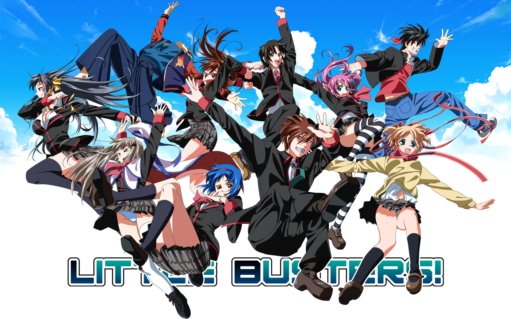 Anime Little Busters 1680x1050