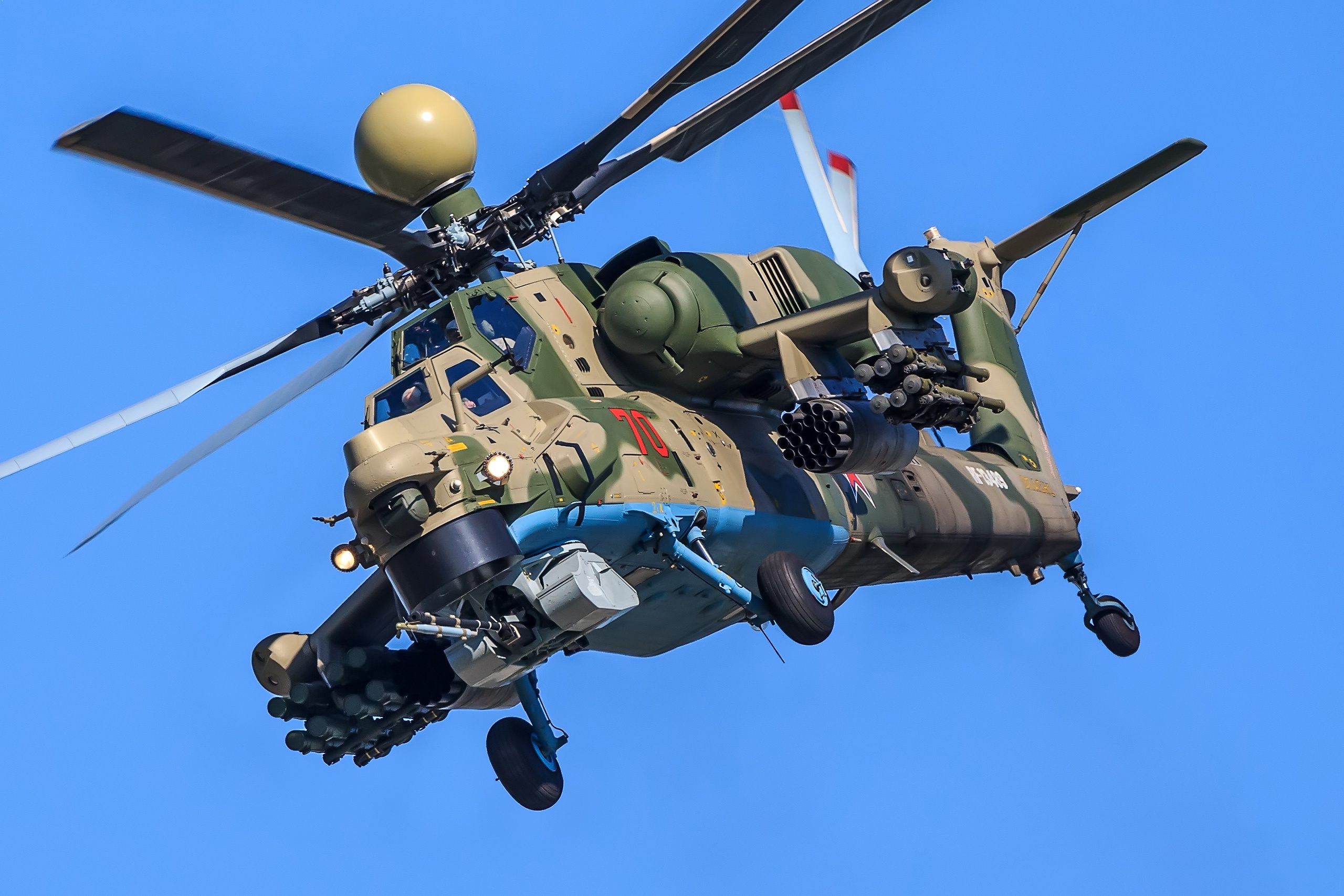 Attack Helicopter Helicopter Mil Mi 28 2560x1707