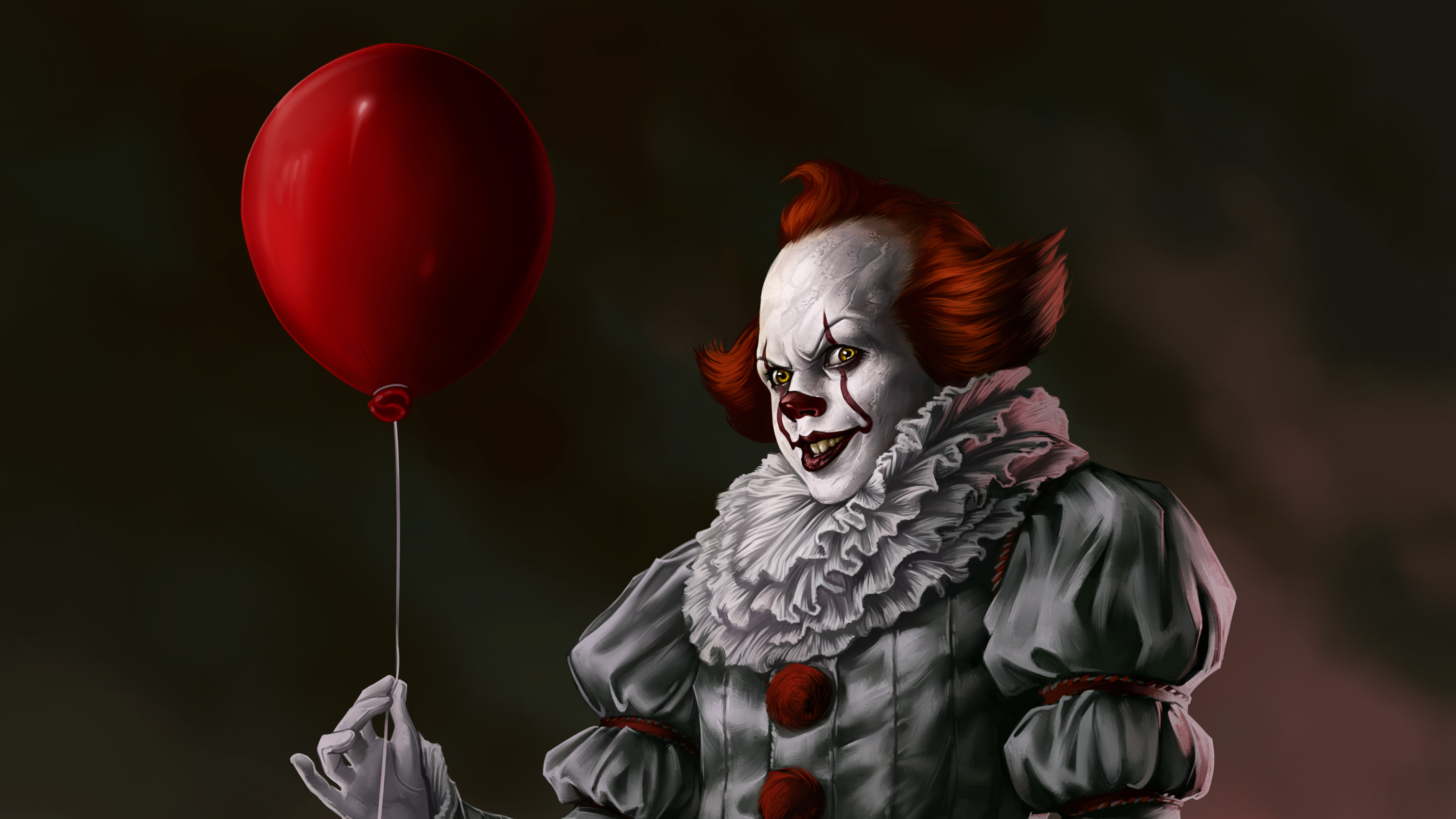 Clown Creepy Pennywise It 3100x1744