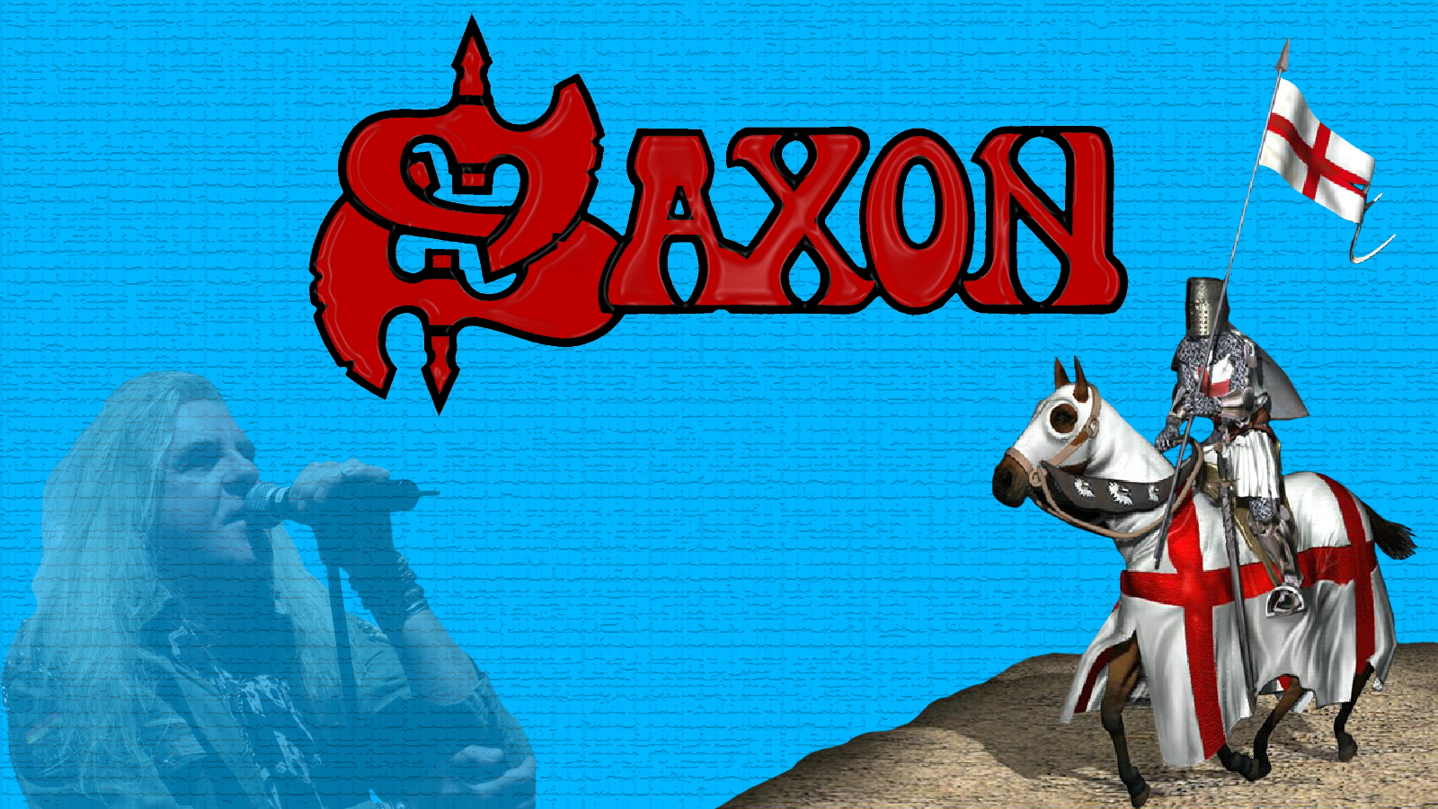 Rock Music Saxon 1600x900