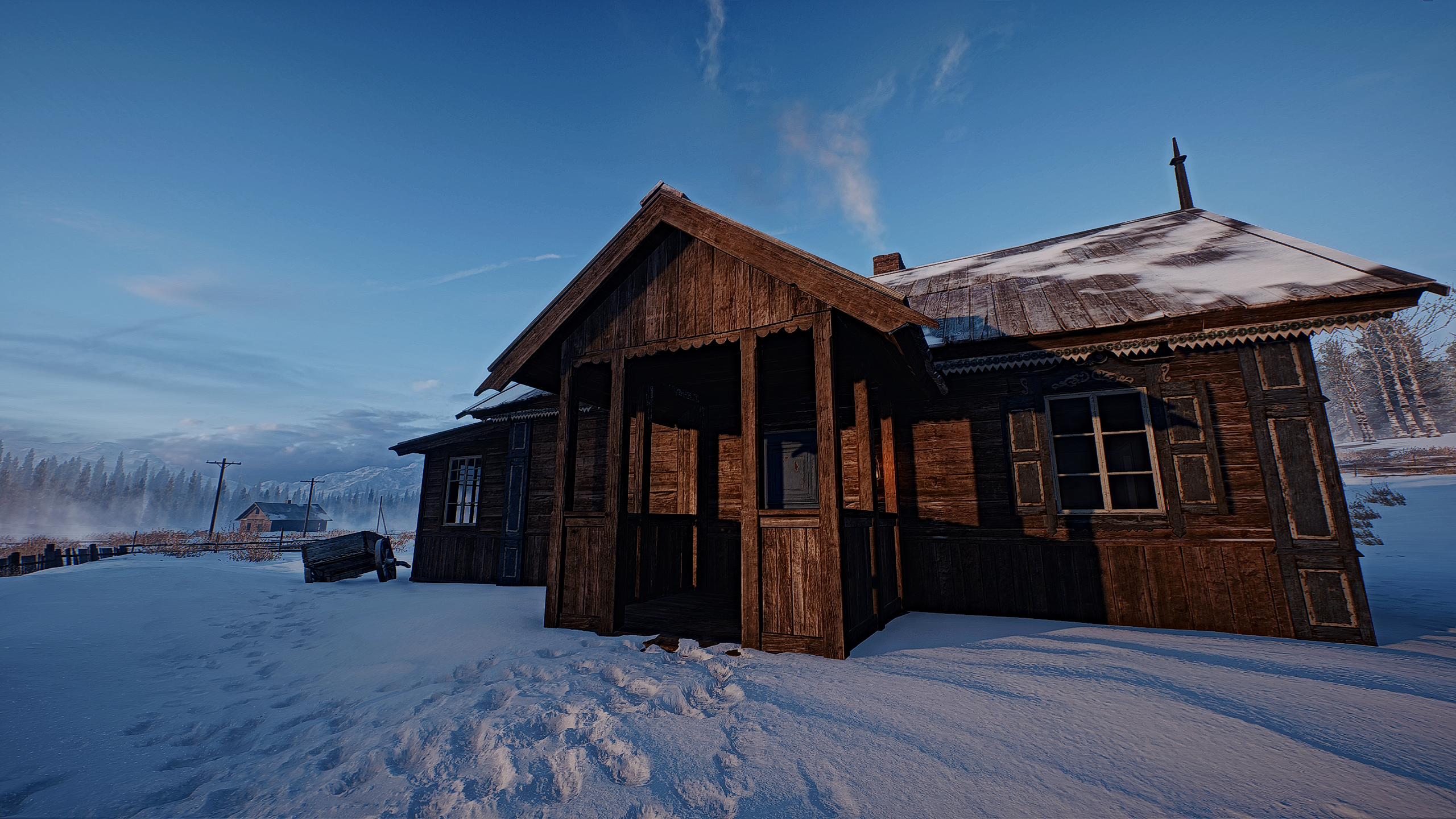 Battlefield 1 House Snow 2560x1440