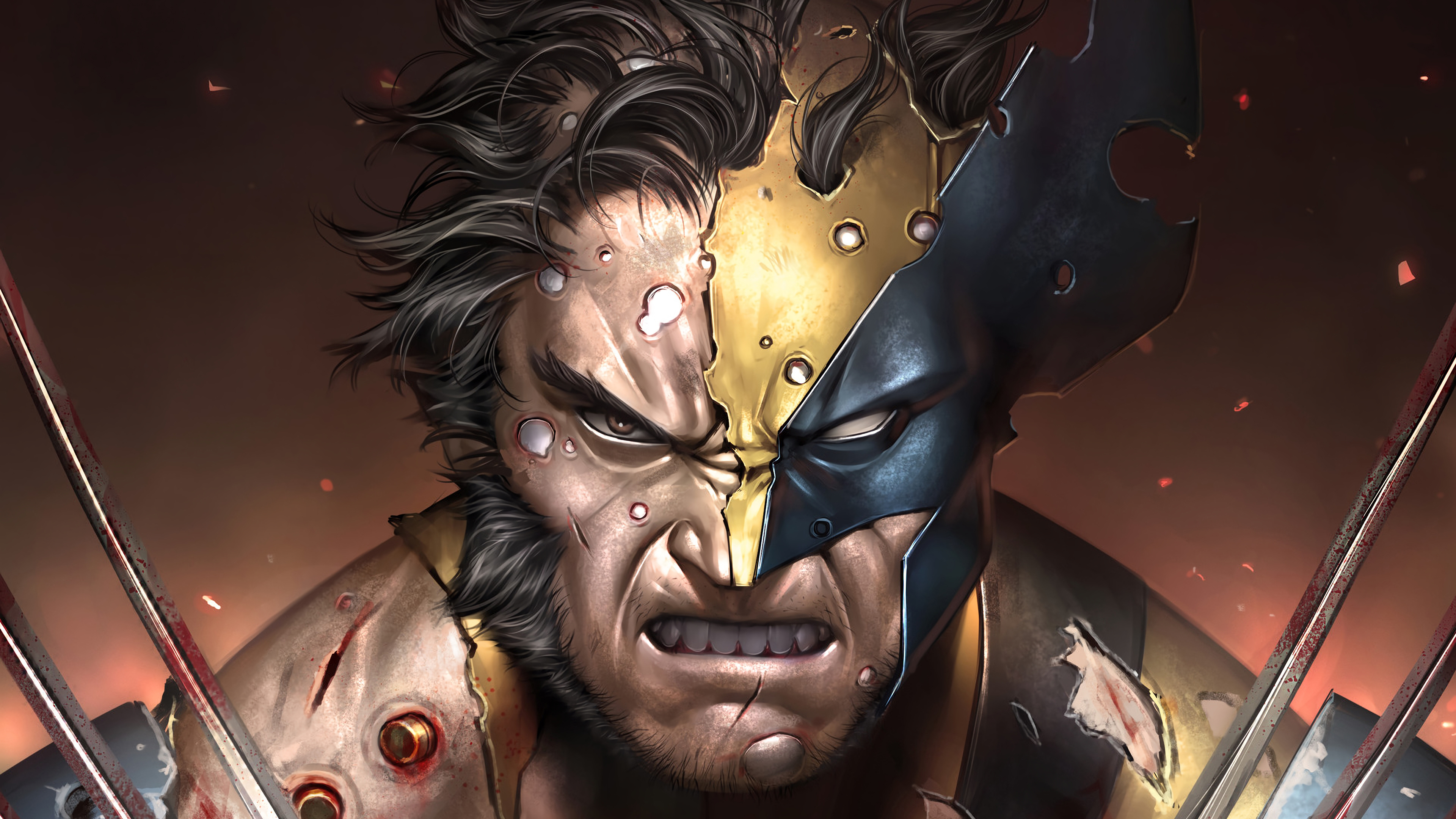 Logan James Howlett Marvel Comics Weapon X Marvel Comics Wolverine 3840x2160