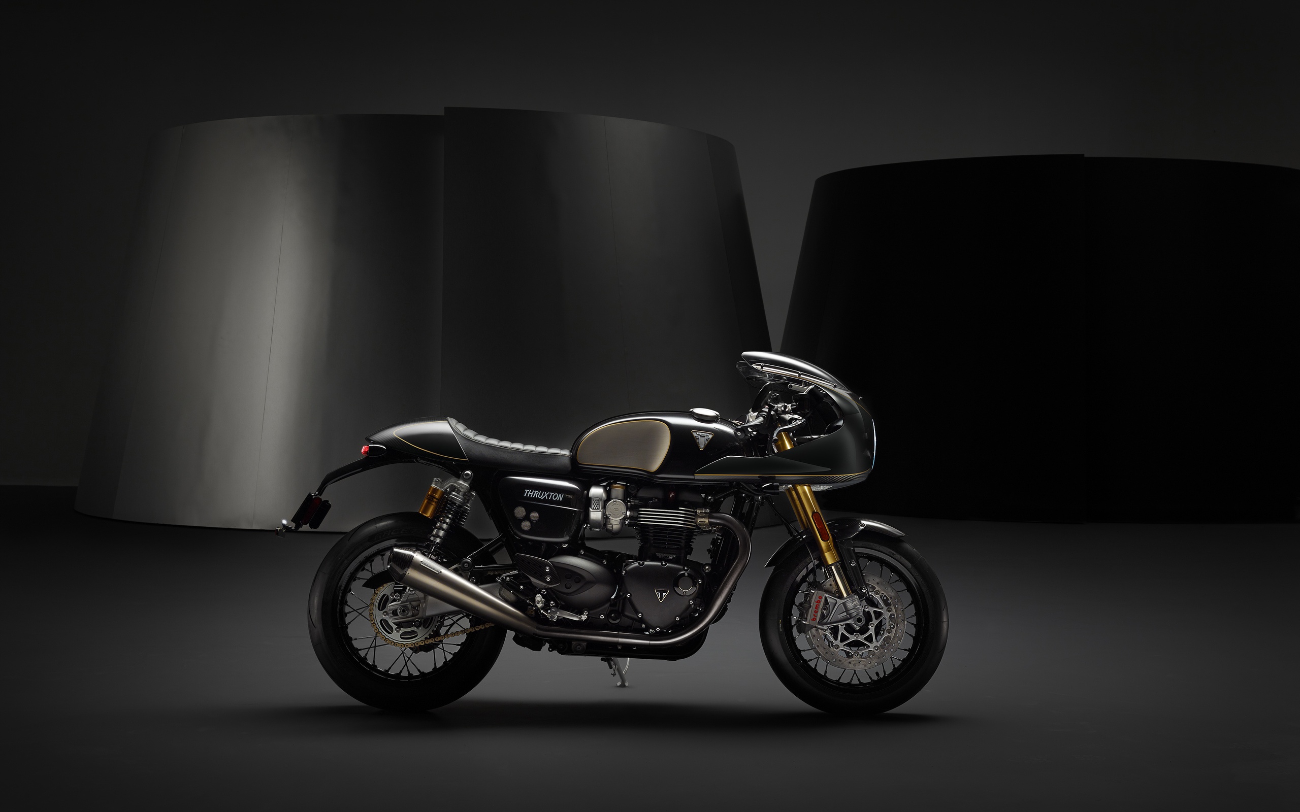 Motorcycle Triumph Triumph Thruxton Vehicle 2560x1600