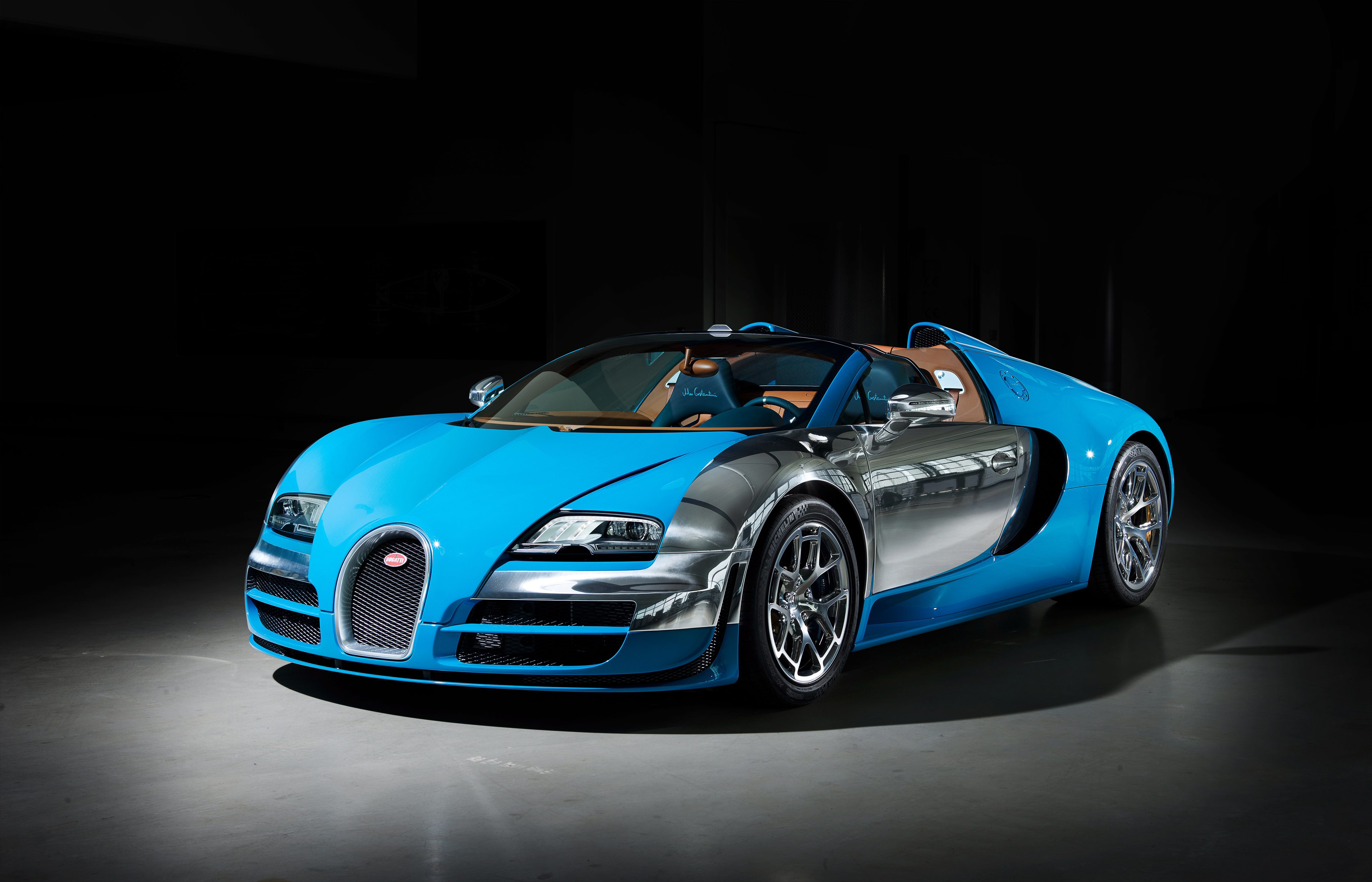 Blue Car Bugatti Bugatti Veyron Car Sport Car Supercar Vehicle 4096x2632