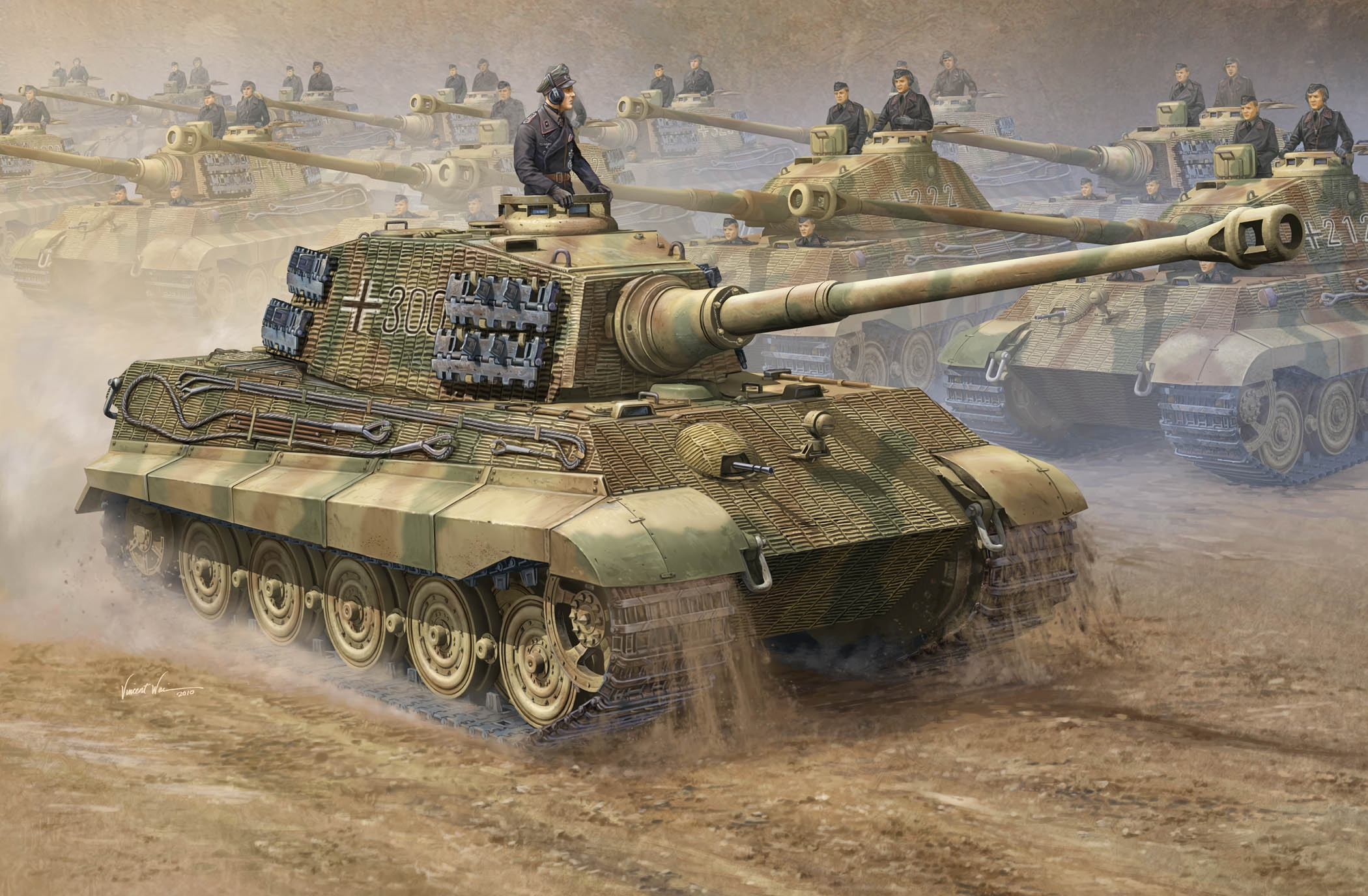 Artistic Tank Tiger Ii 2100x1376