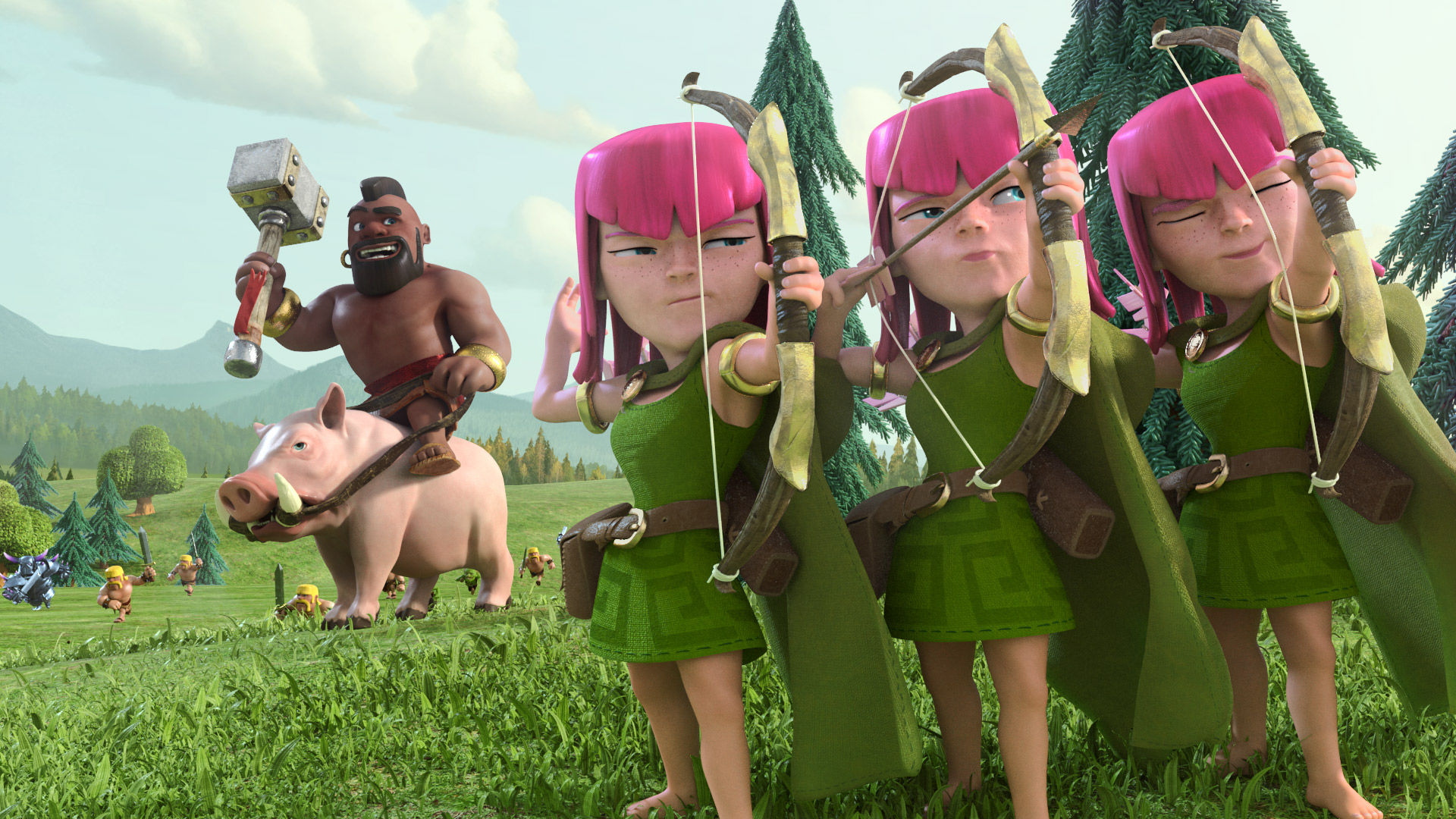 Video Game Clash Of Clans 1920x1080