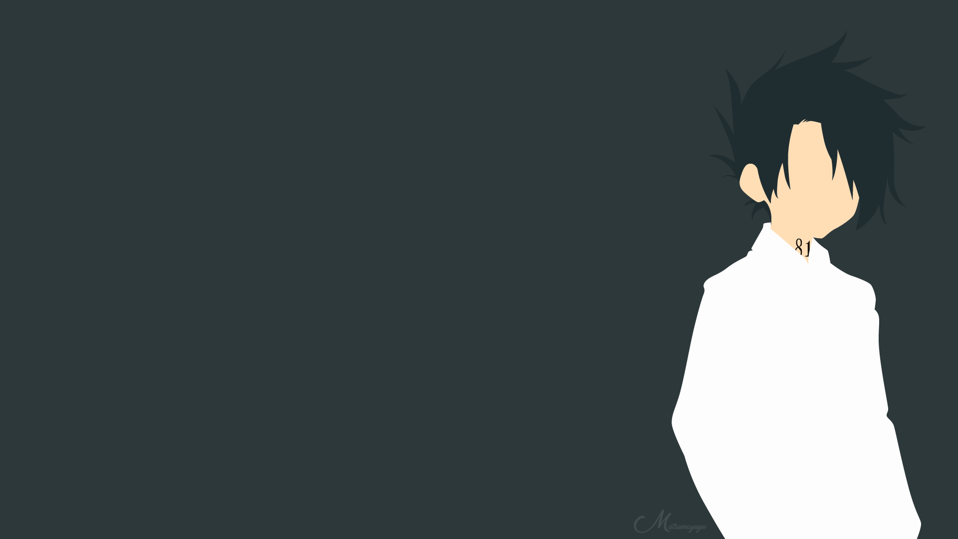 Minimalist Ray The Promised Neverland Vector 1920x1080