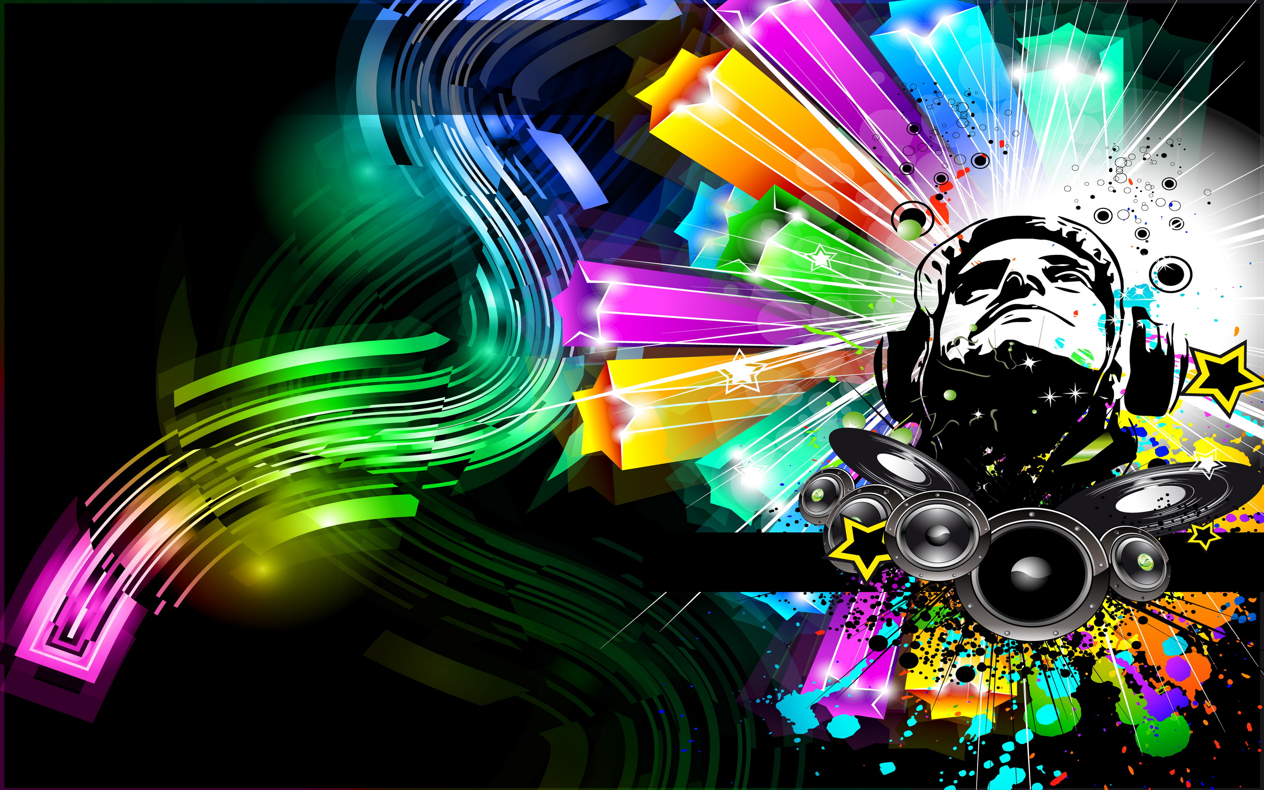 Abstract Colorful Colors Digital Art 2560x1600