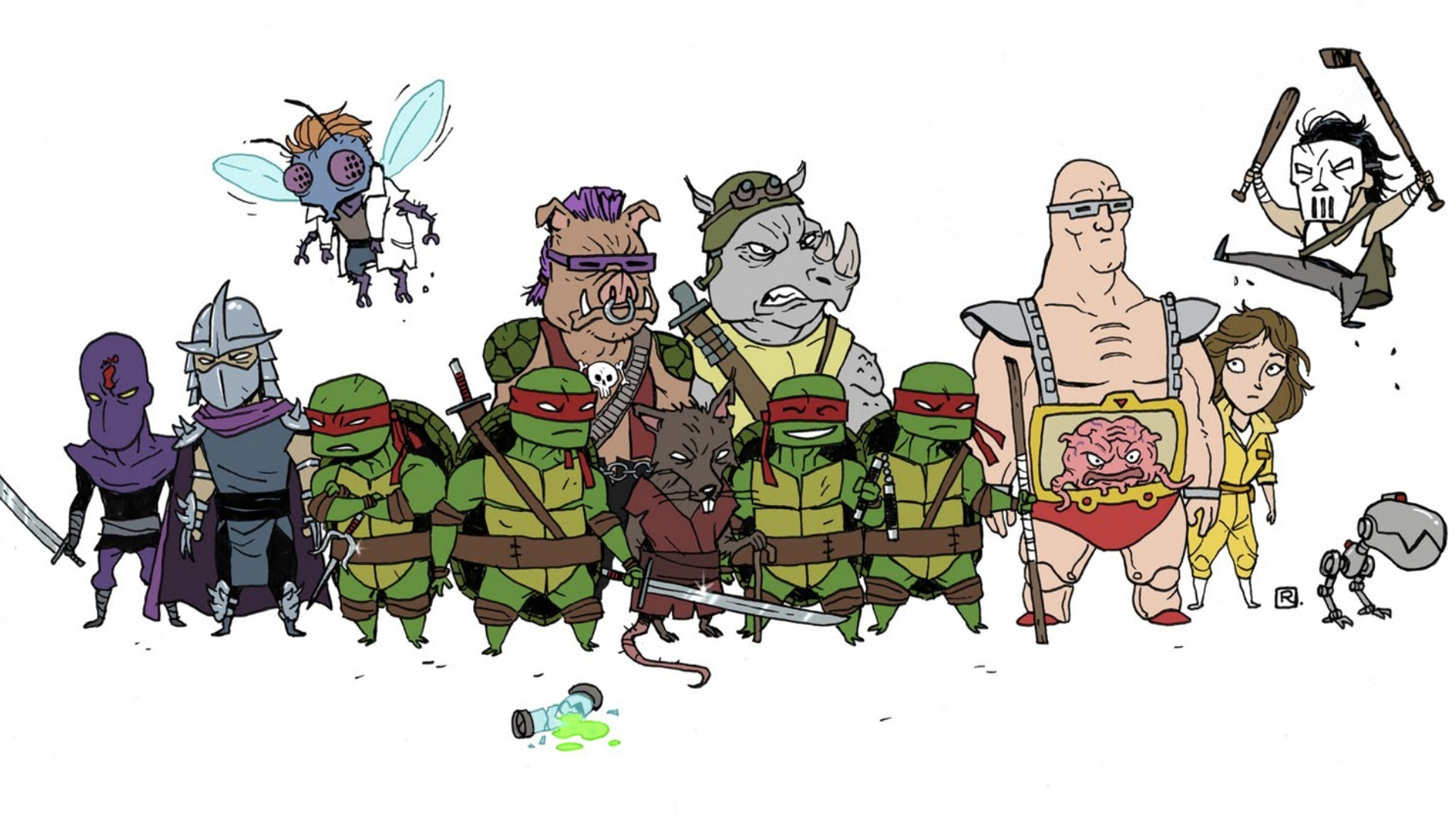 Comics TMNT 1920x1080