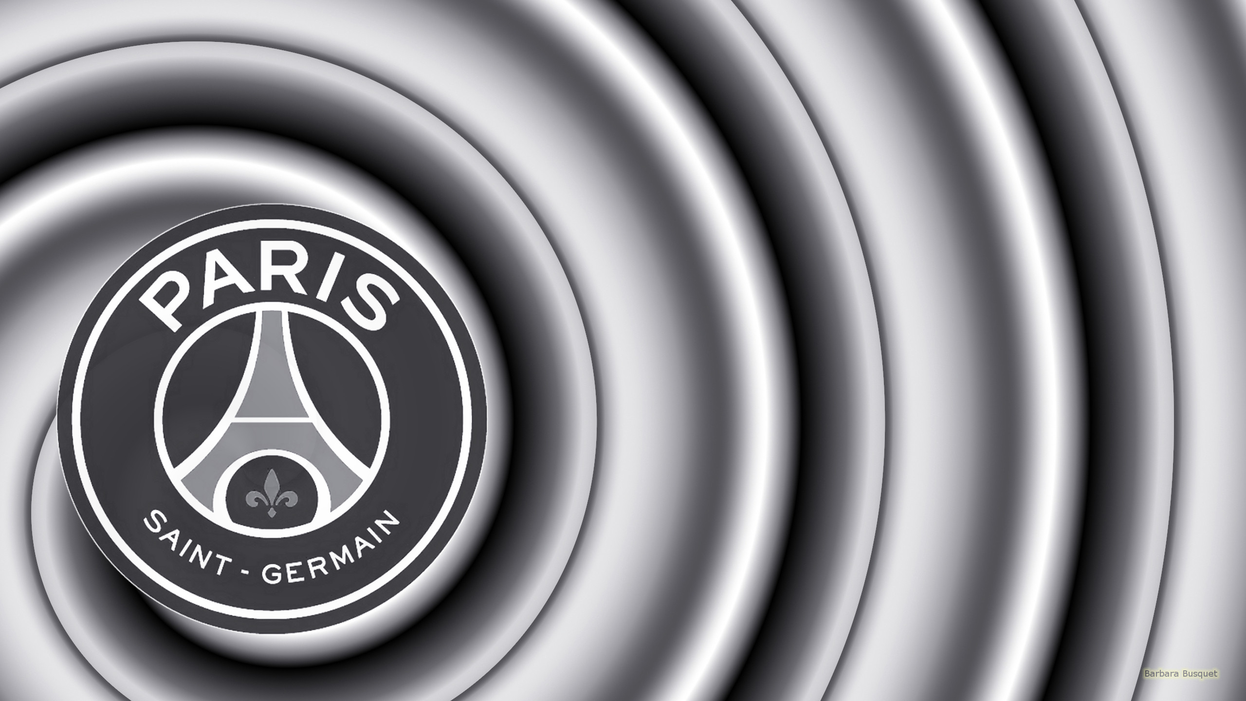 Emblem Logo Paris Saint Germain F C Soccer 2560x1440