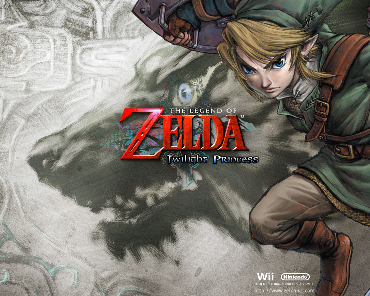Link The Legend Of Zelda Twilight Princess Wolf Link 1280x1024
