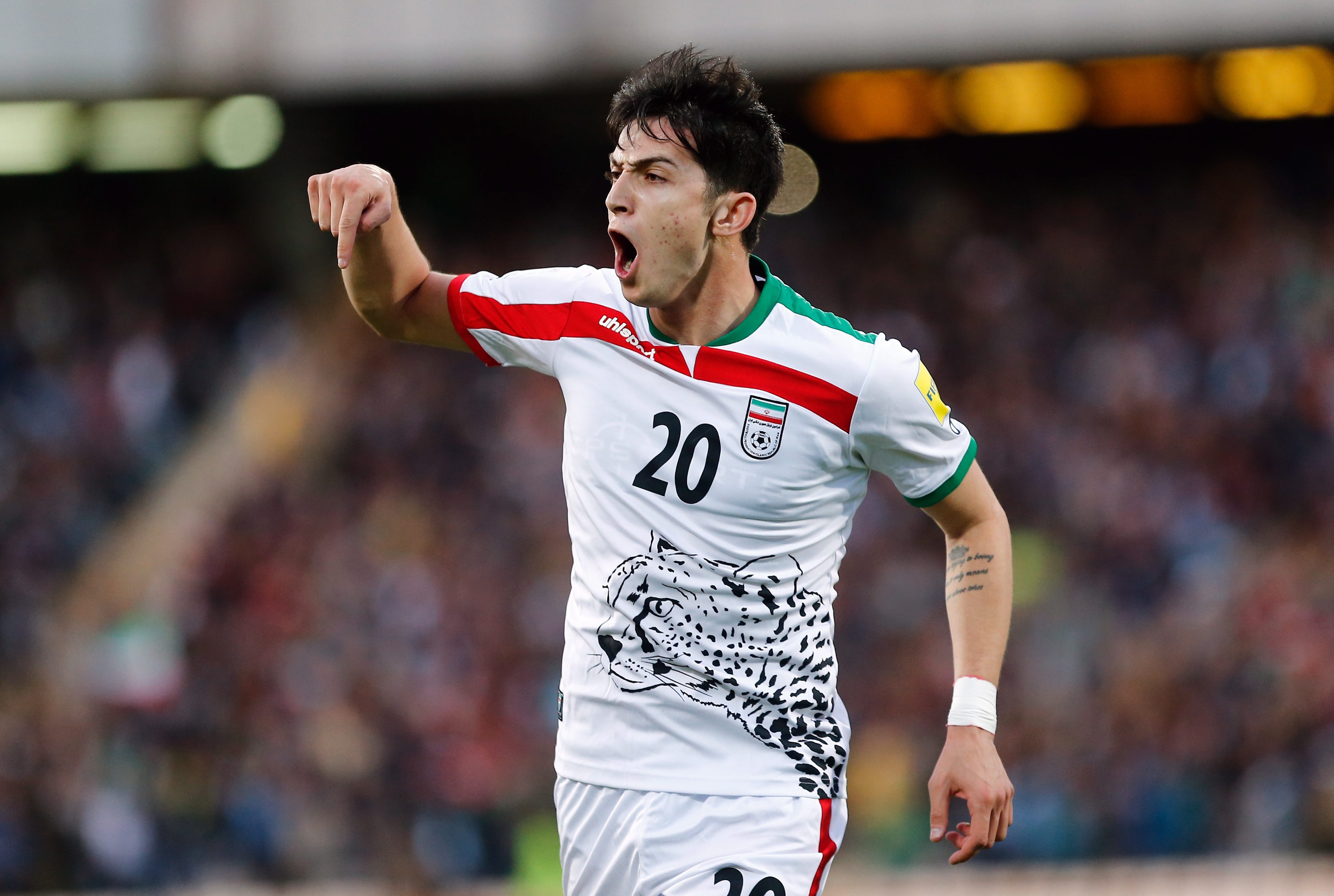 Iranian Sardar Azmoun Soccer 4096x2751