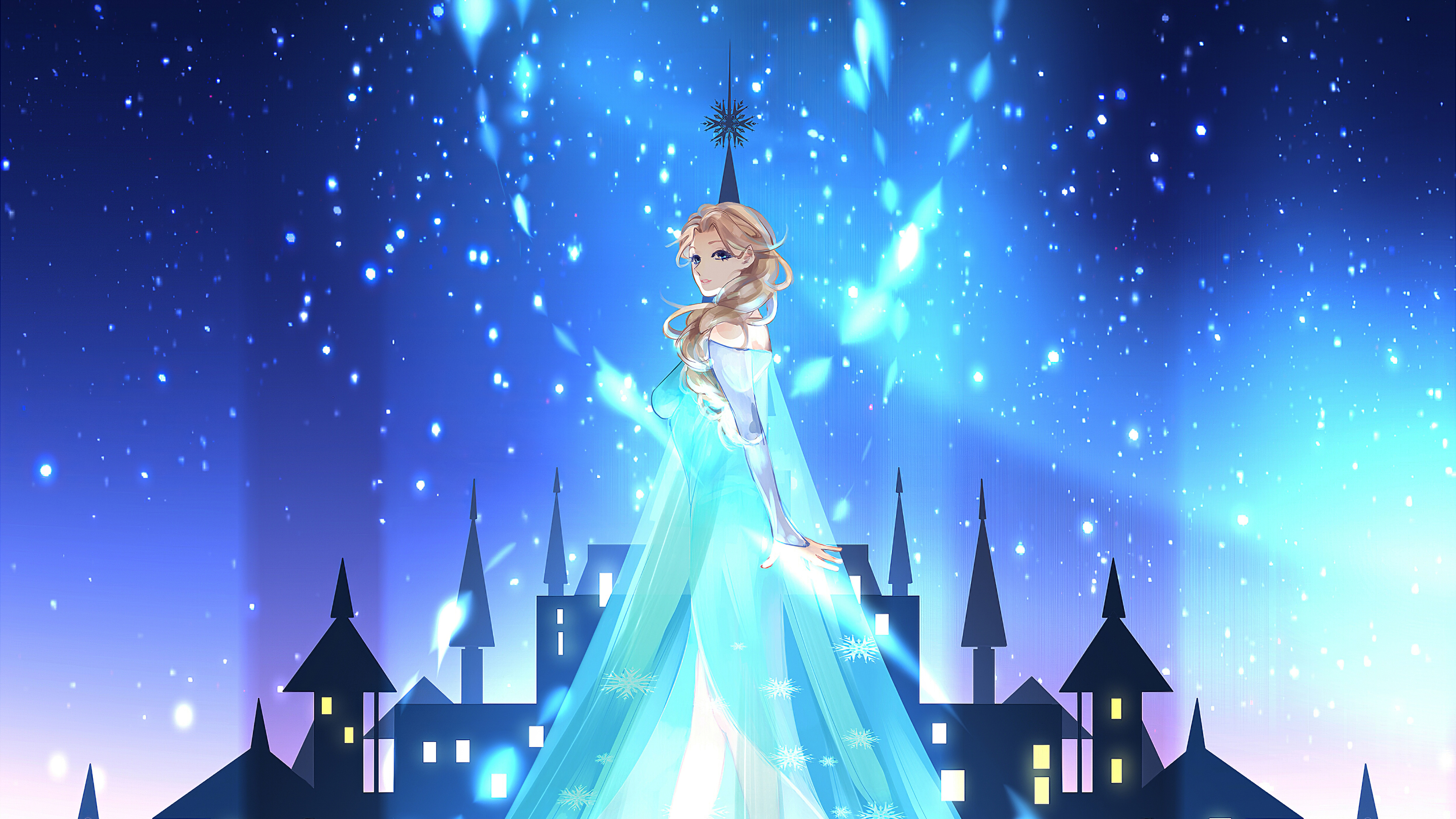 Elsa Frozen Frozen 2 3840x2160