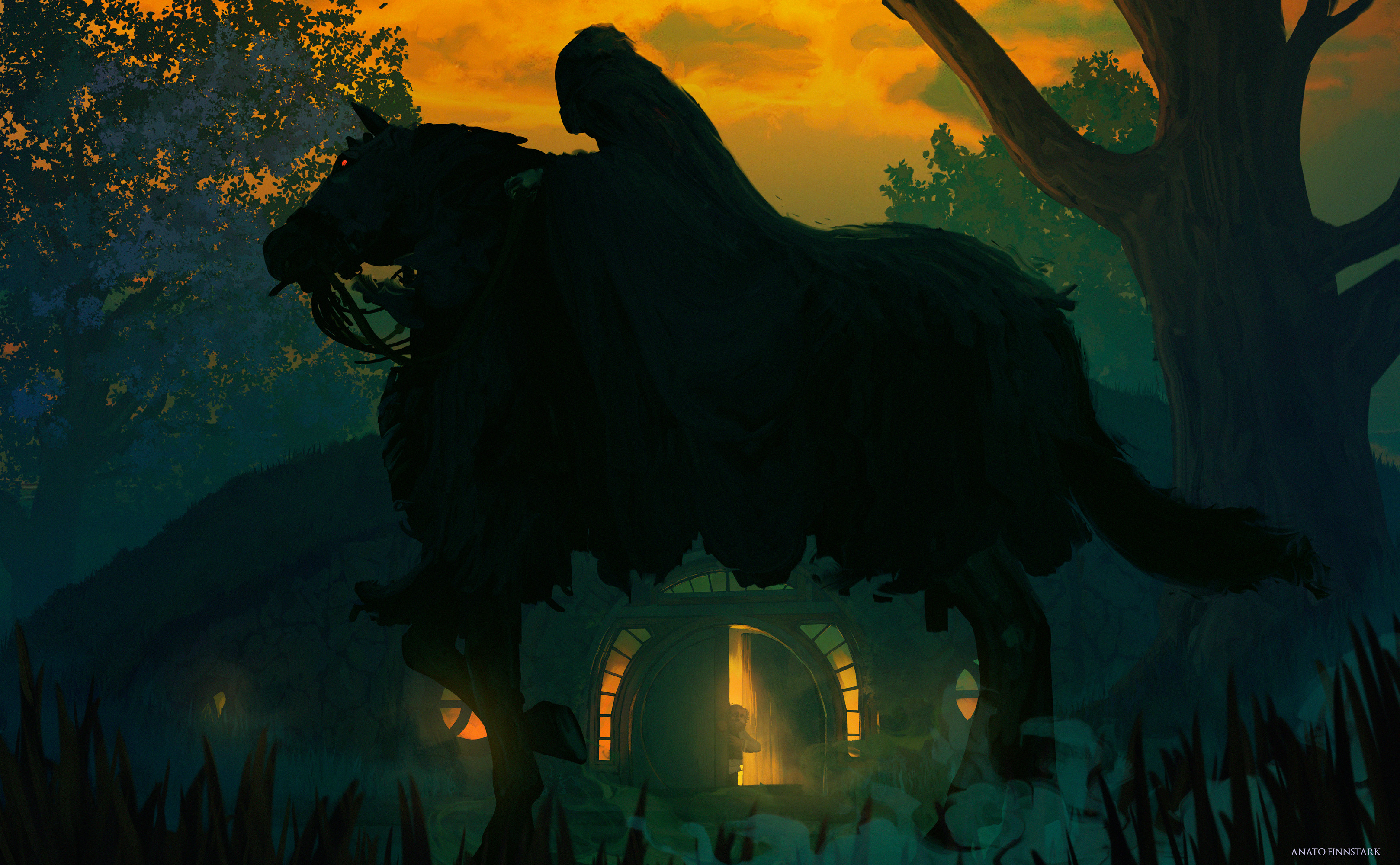 Fantasy Art Artwork The Lord Of The Rings Nazgul 3236x2000
