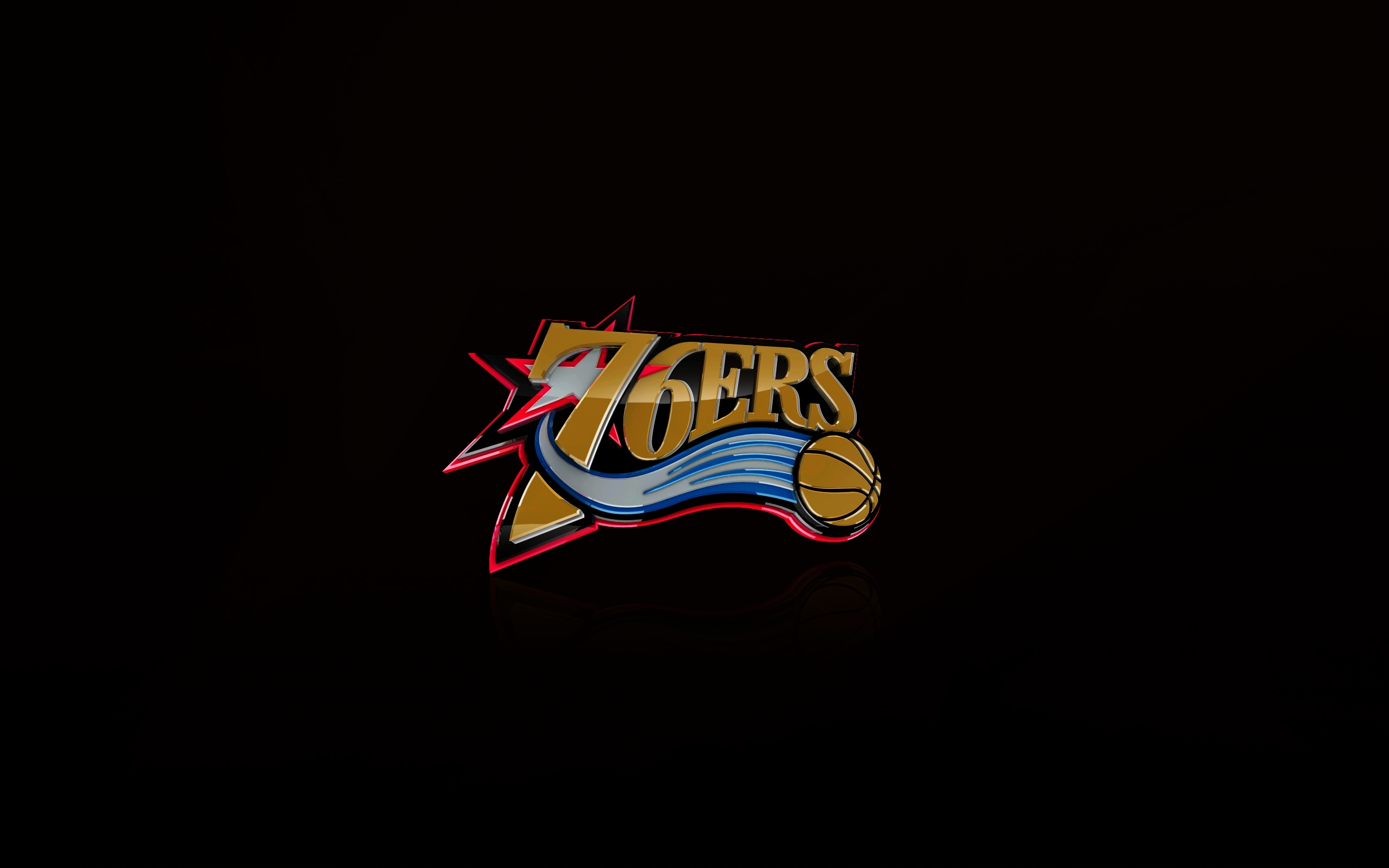 Basketball Logo Nba Philadelphia 76ers 2560x1600