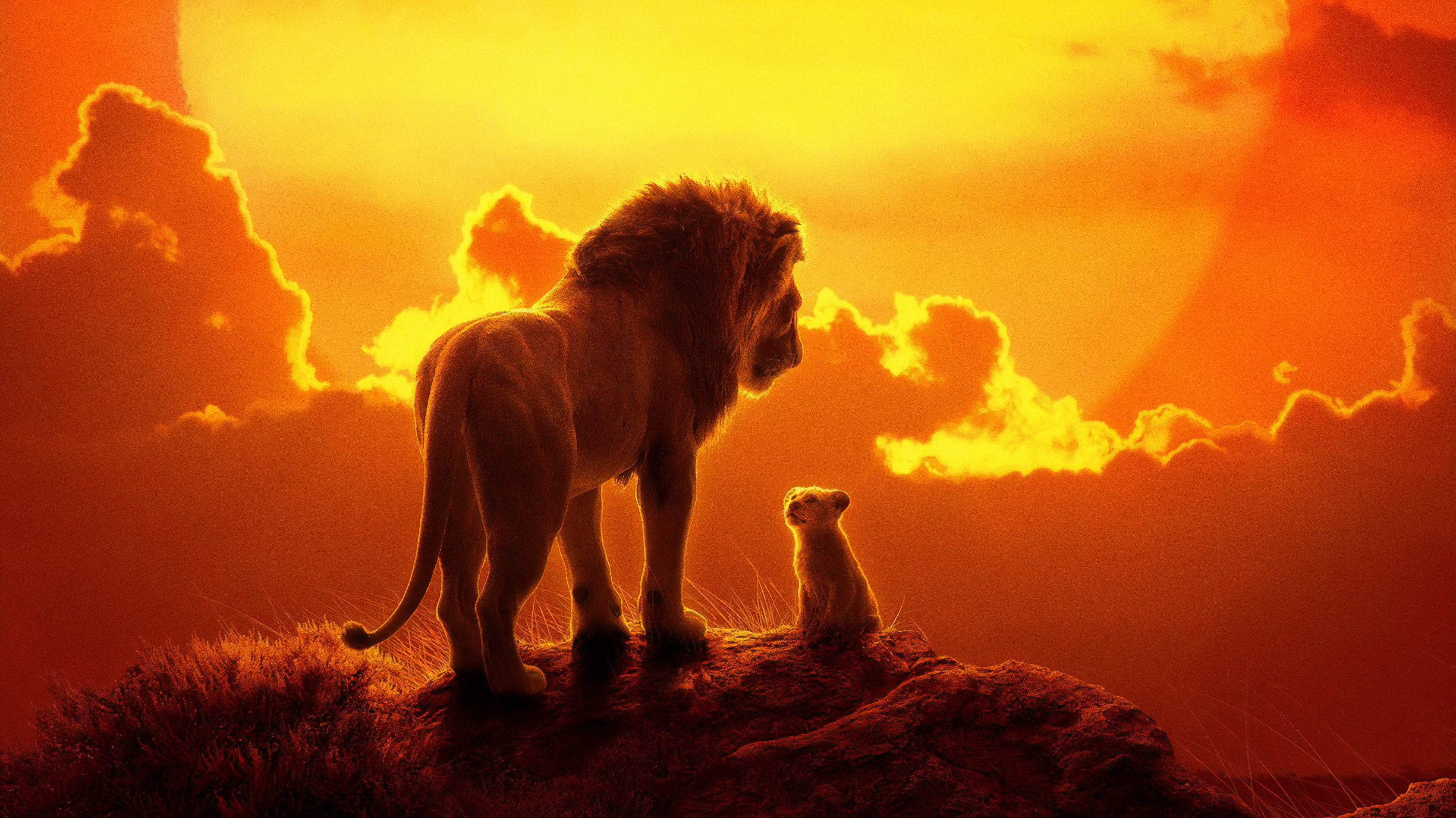 Mufasa The Lion King Simba The Lion King 2019 3375x1898