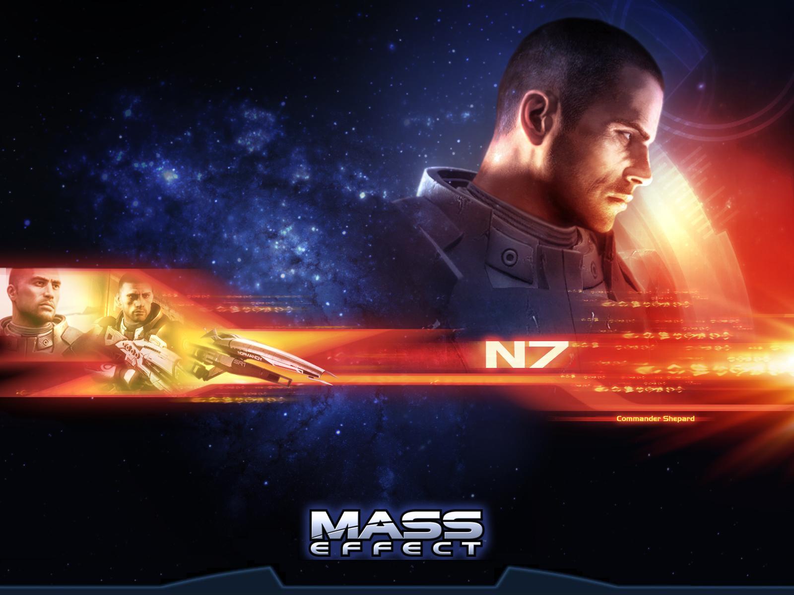 Commander Shepard Mass Effect 1600x1200