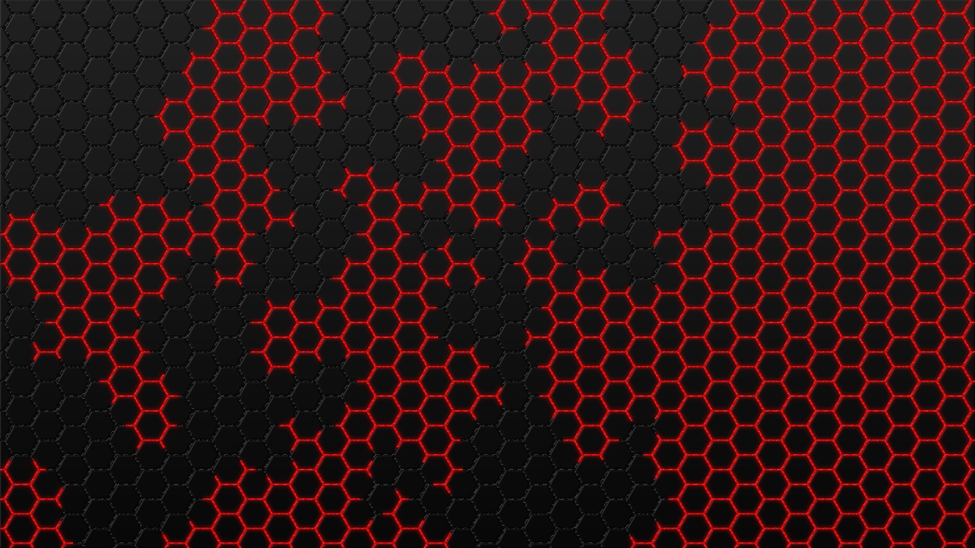 Artistic Hexagon Pattern 1920x1080