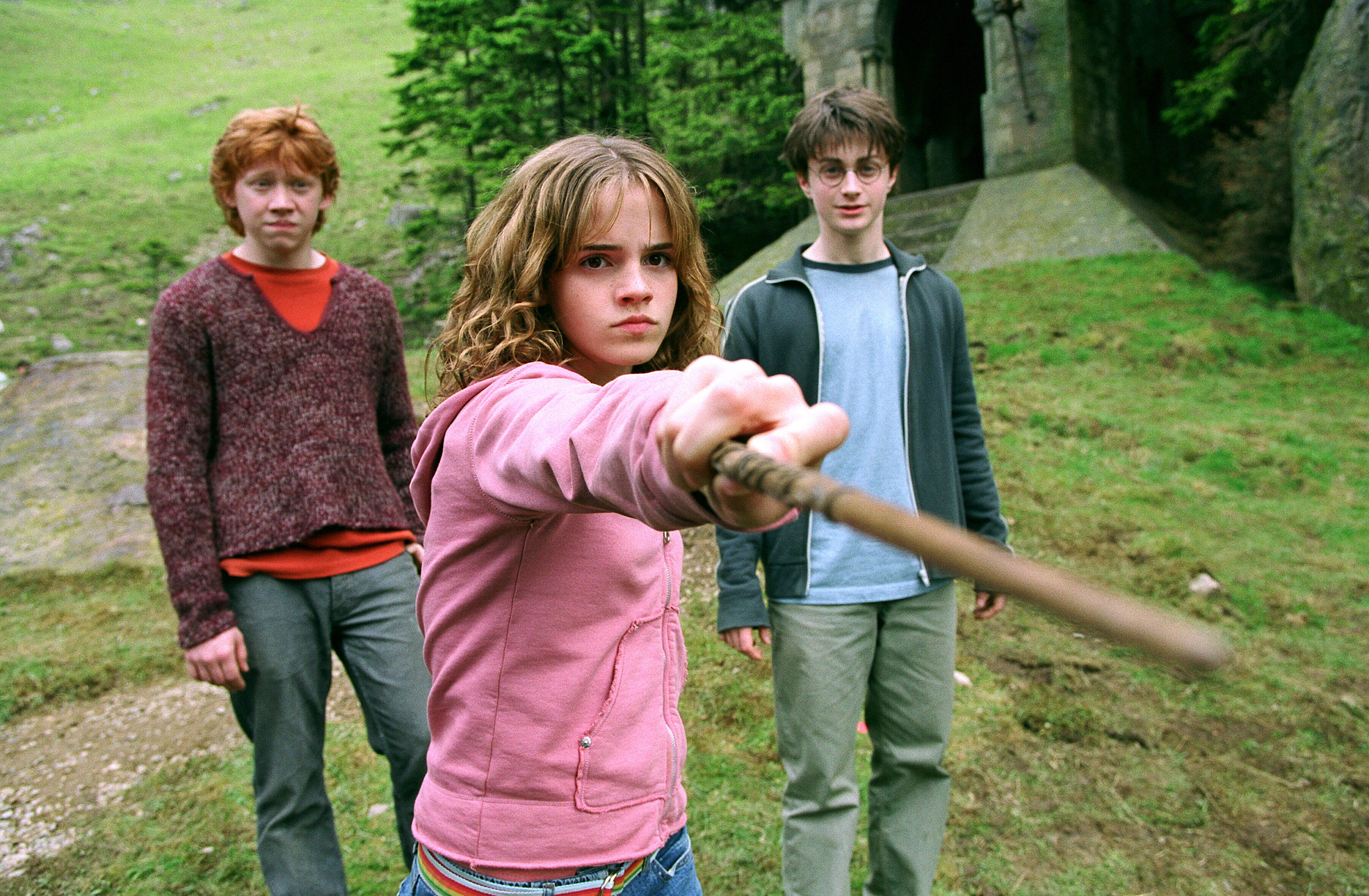 Harry Potter Hermione Granger Ron Weasley 2500x1637