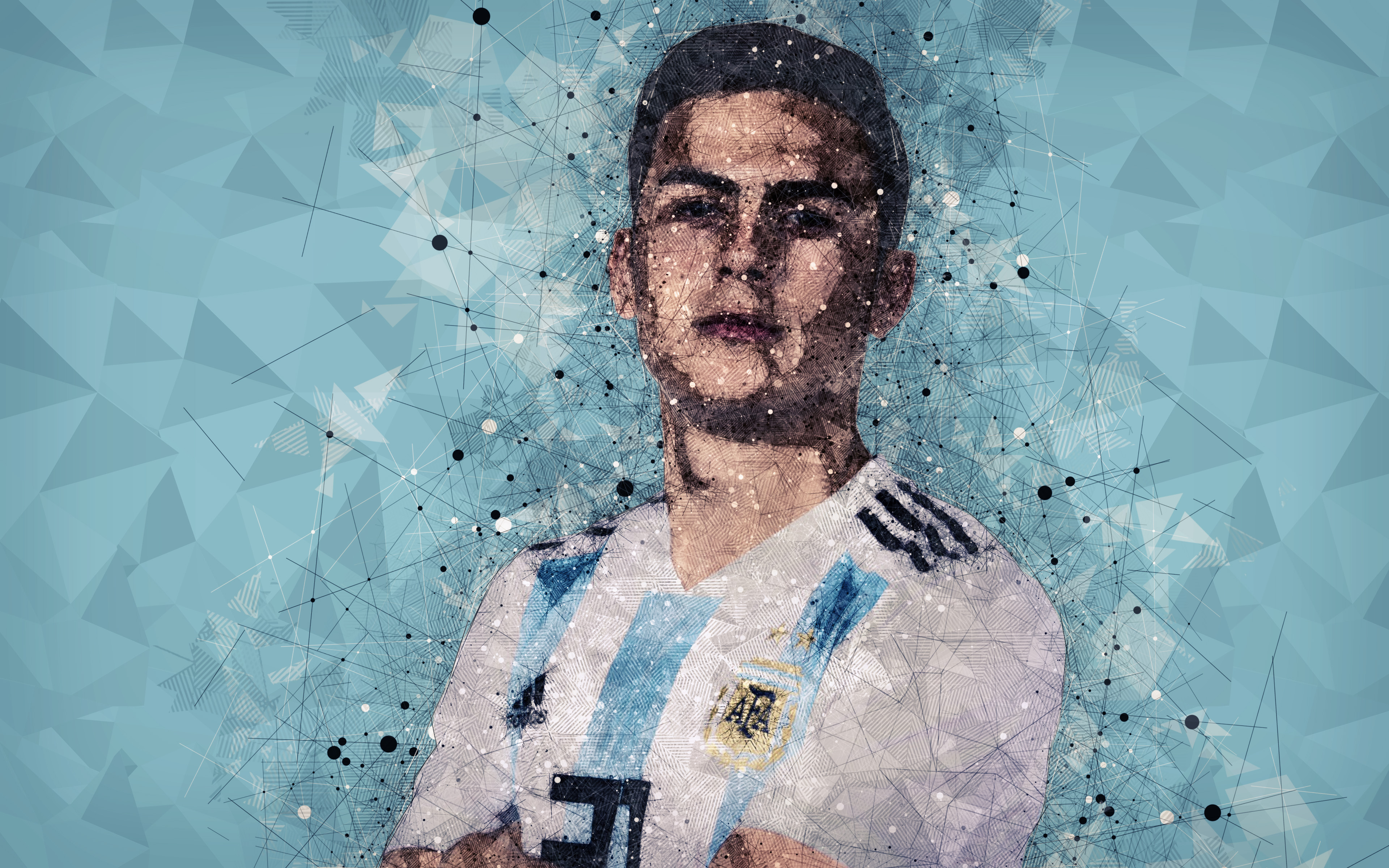Argentinian Paulo Dybala Soccer 3840x2400