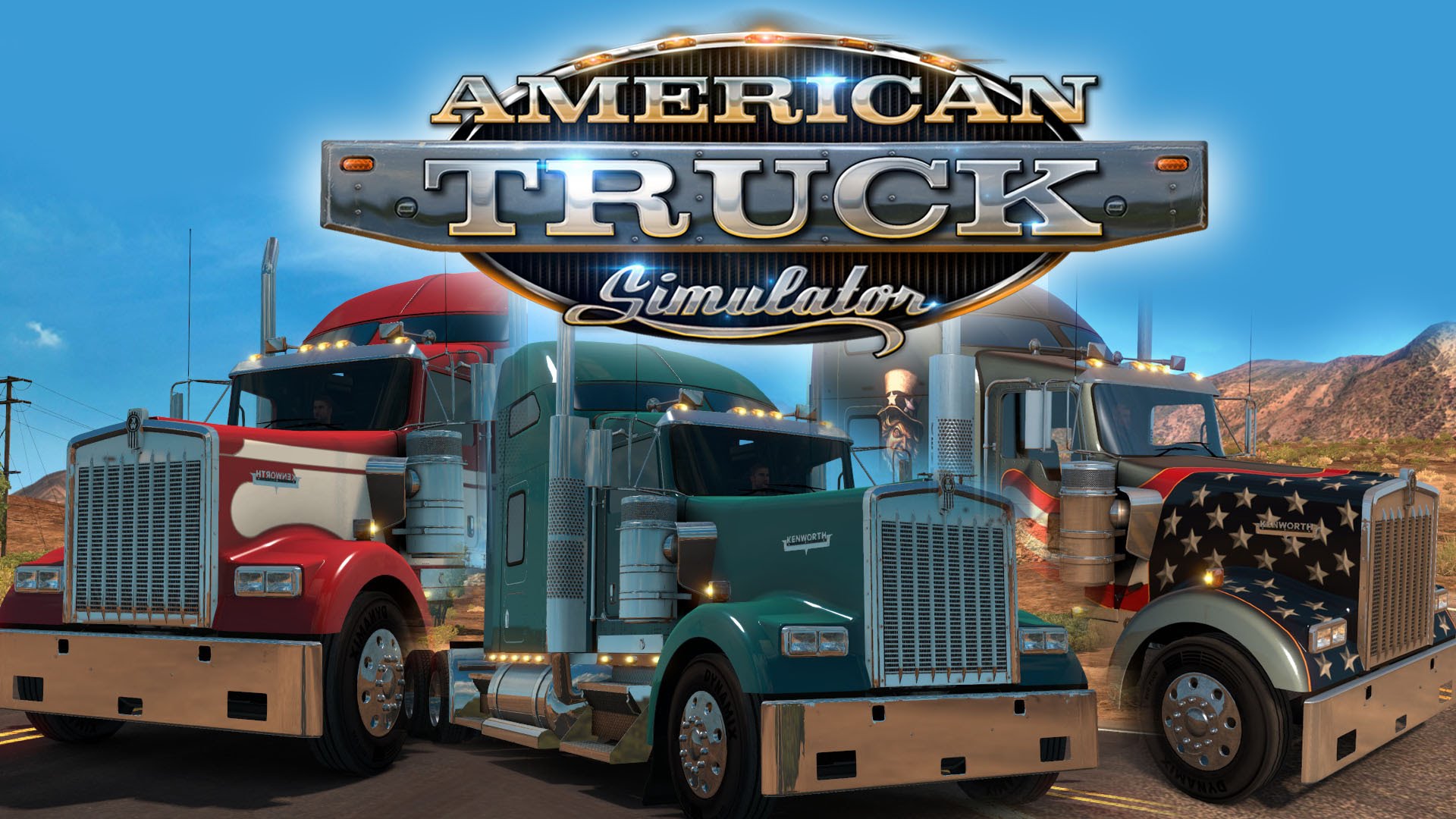 Video Game American Truck Simulator 1920x1080