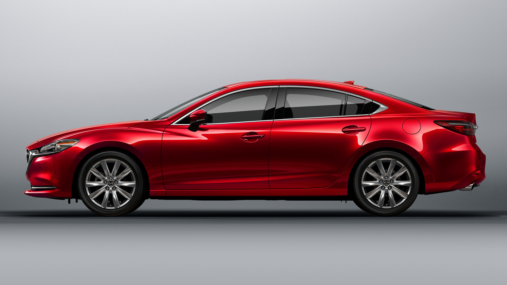 Car Mazda6 Red Car Sedan 1920x1080