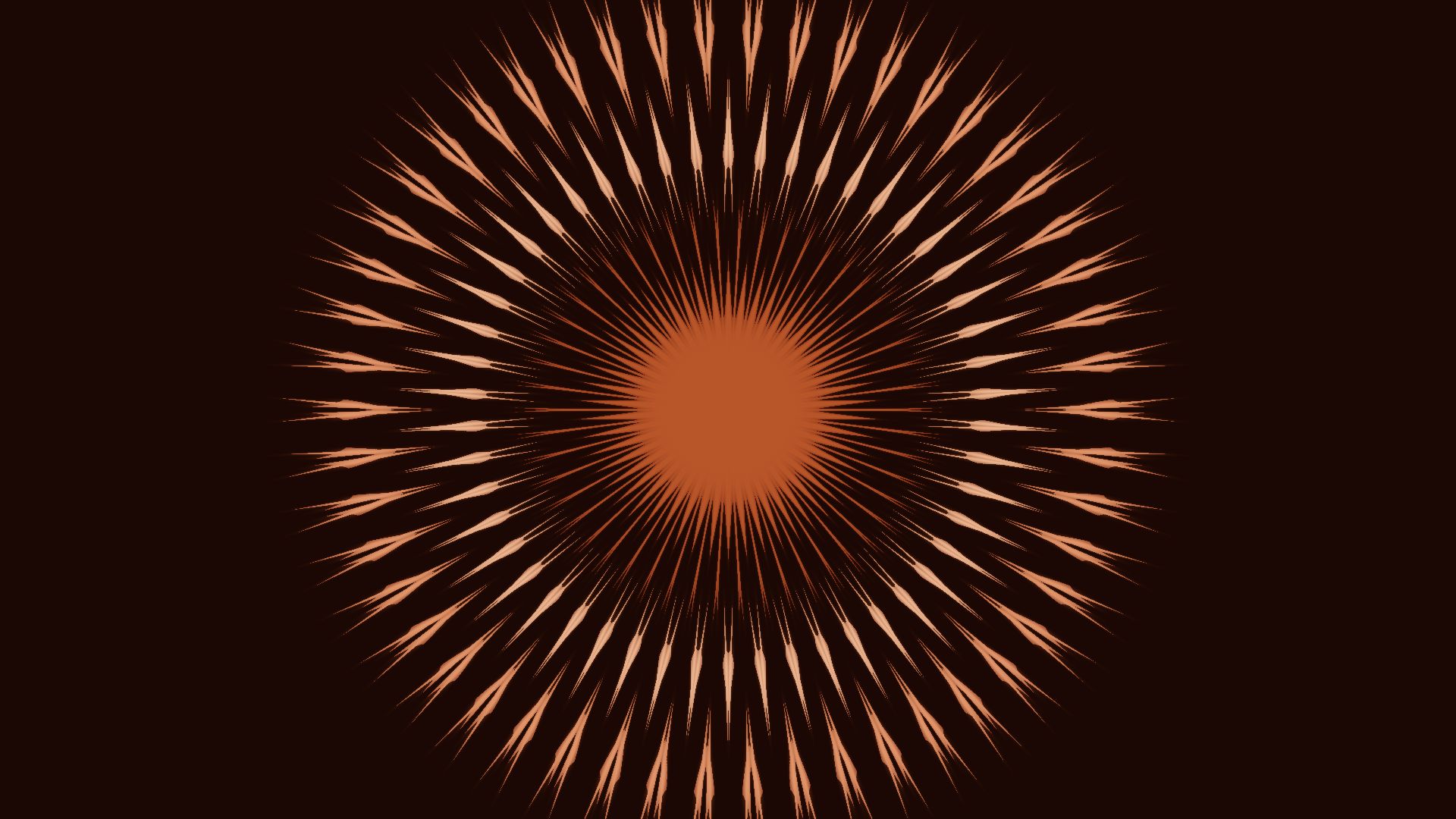 Artistic Brown Circle 1920x1080