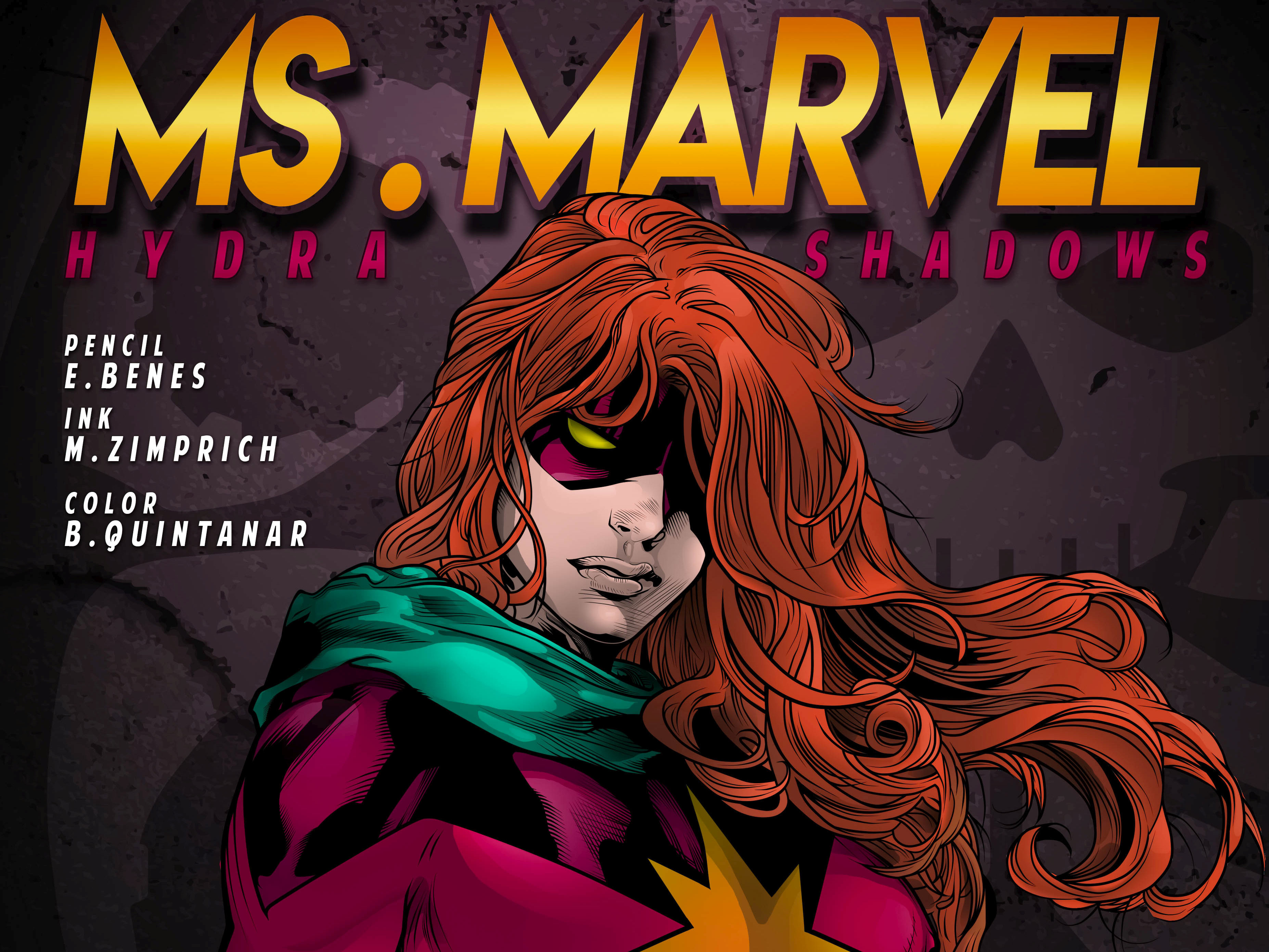 Comics Ms Marvel 3708x2781
