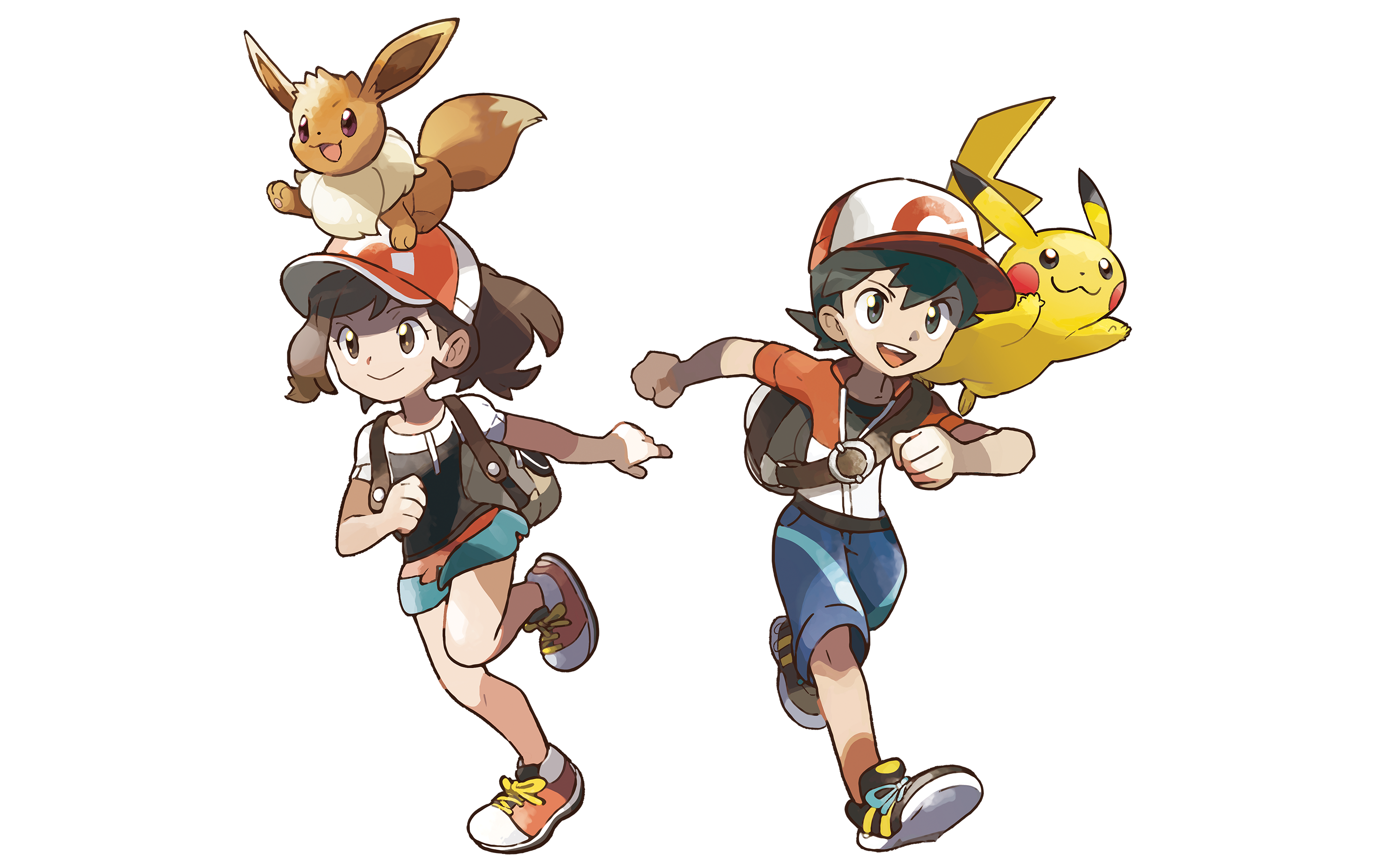 Chase Pokemon Eevee Pokemon Elaine Pokemon Pikachu Pokemon Pokemon Let 039 S Go Eevee Pokemon Let 03 2880x1800