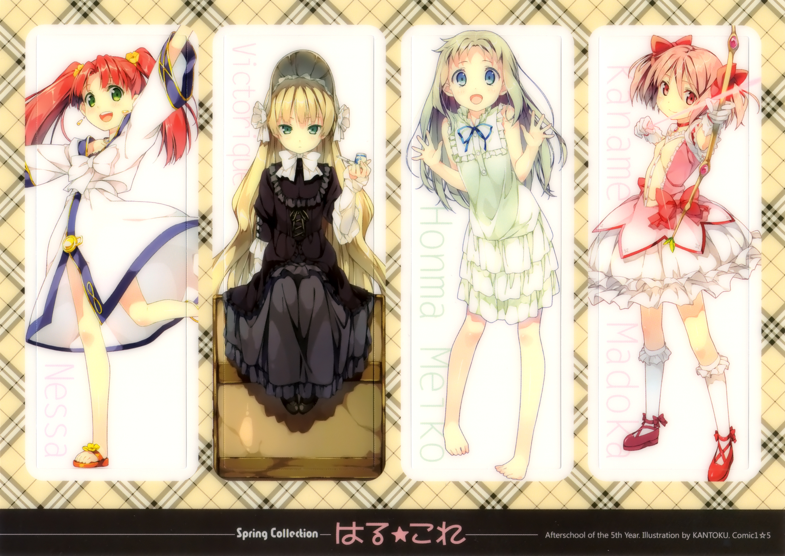 Anohana Fractale Anime Gosick Madoka Kaname Meiko Honma Nessa Fractale Puella Magi Madoka Magica Vic 2500x1771