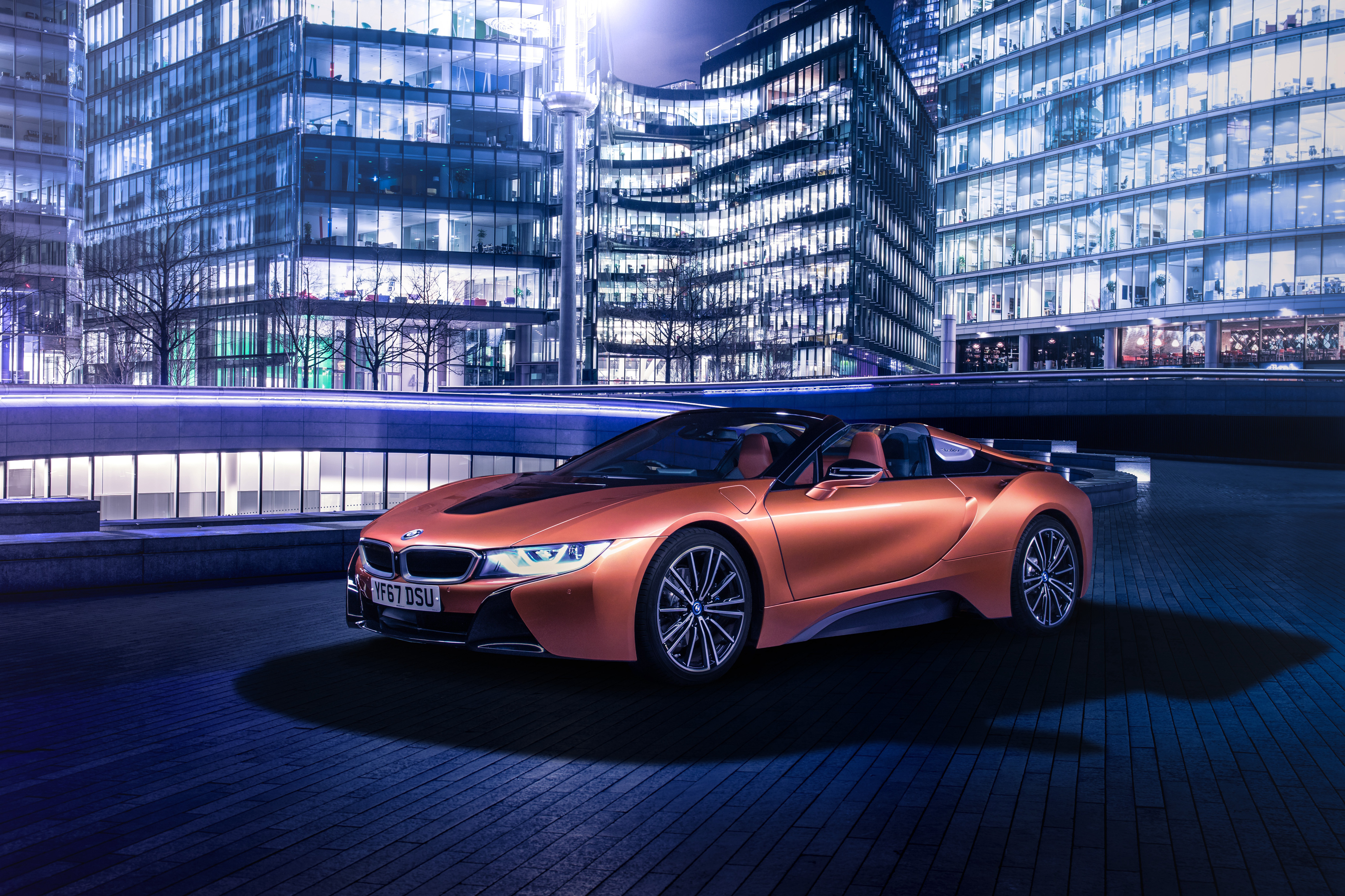 Bmw Bmw I8 Car Orange Car Sport Car Supercar Vehicle 4096x2731