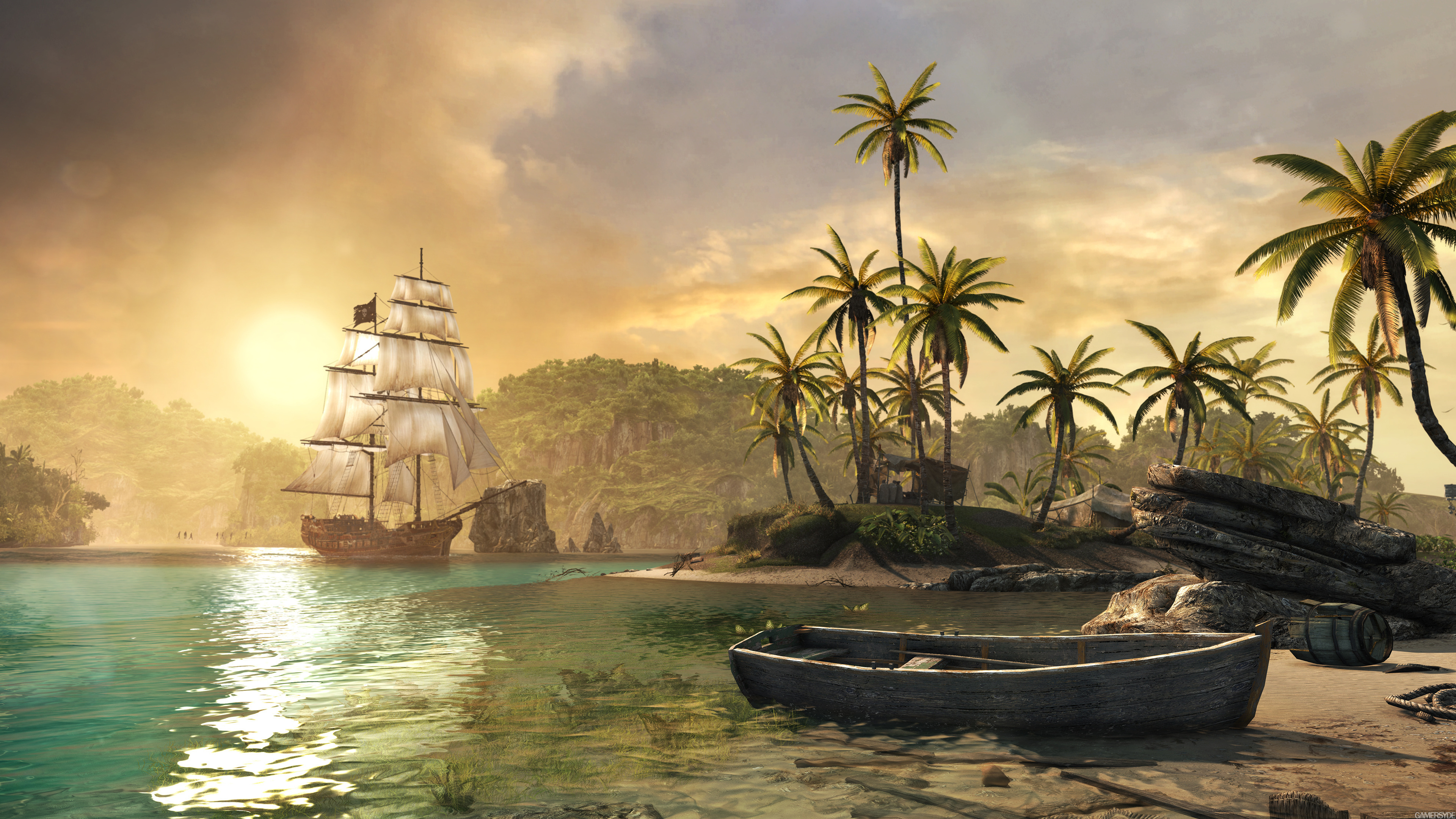 Video Game Assassin 039 S Creed IV Black Flag 3840x2160