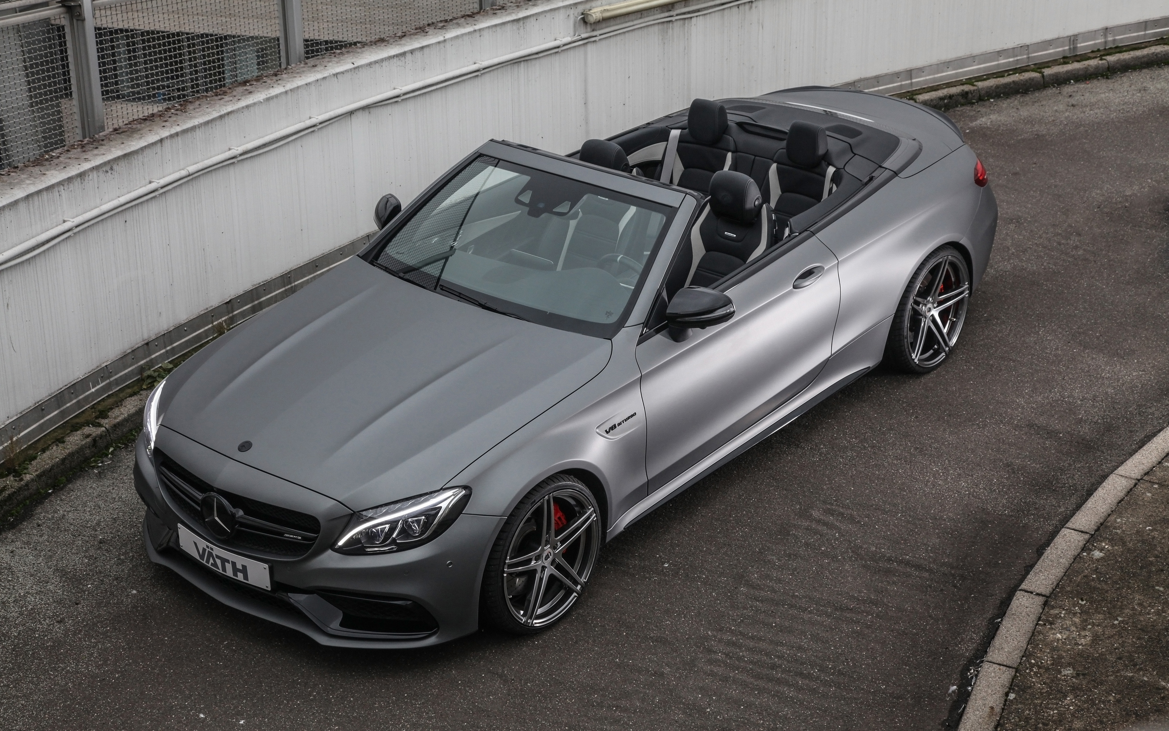 Cabriolet Car Mercedes Benz C63 Amg 3840x2400