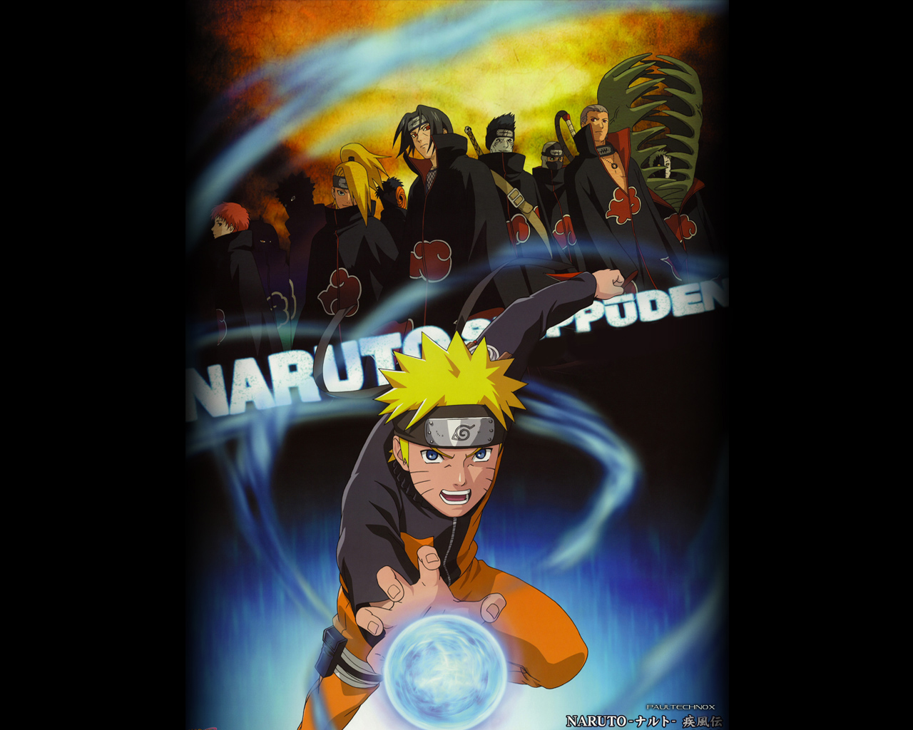 Deidara Naruto Hidan Naruto Itachi Uchiha Kakuzu Naruto Kisame Hoshigaki Konan Naruto Naruto Naruto  1280x1024