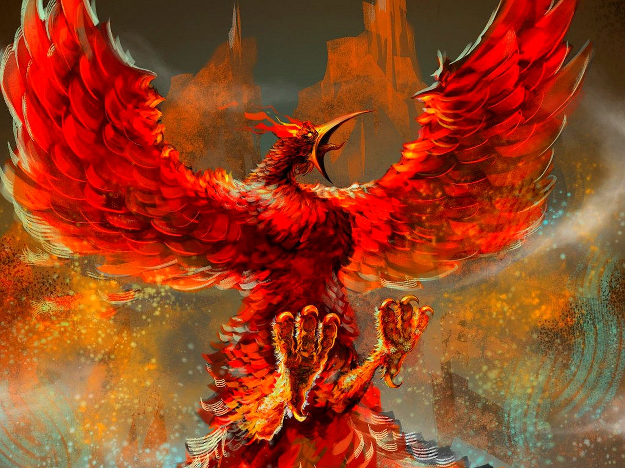 Fantasy Phoenix 1280x960