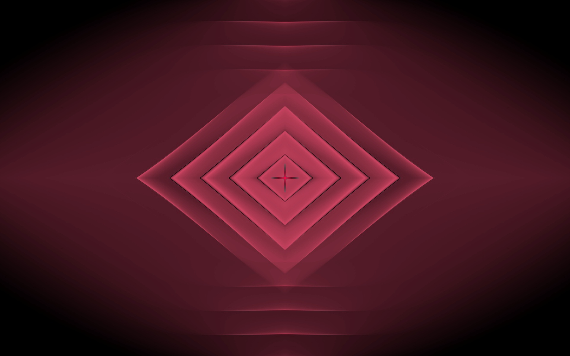 Artistic Digital Art Geometry Pink Square 1920x1200