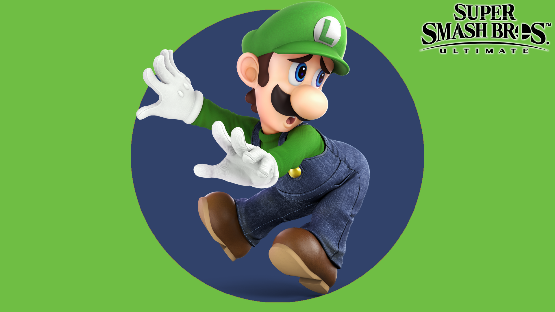 Luigi Super Mario Super Smash Bros Ultimate 1920x1080