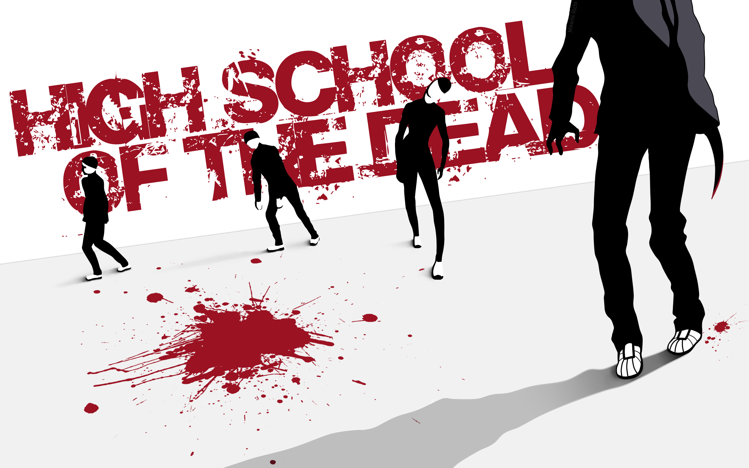 Anime Highschool Of The Dead 2560x1600