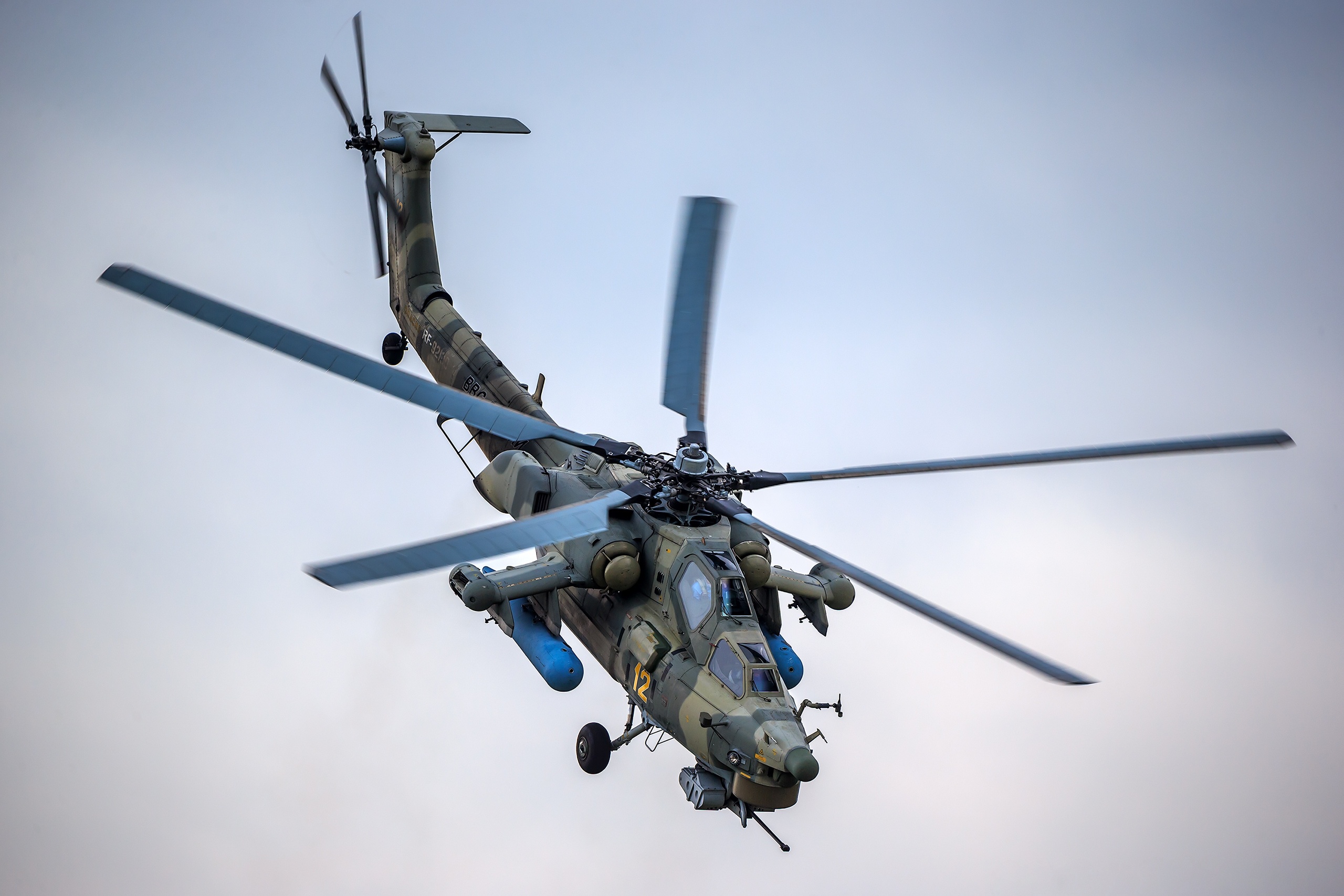 Aircraft Attack Helicopter Helicopter Mil Mi 28 2560x1707