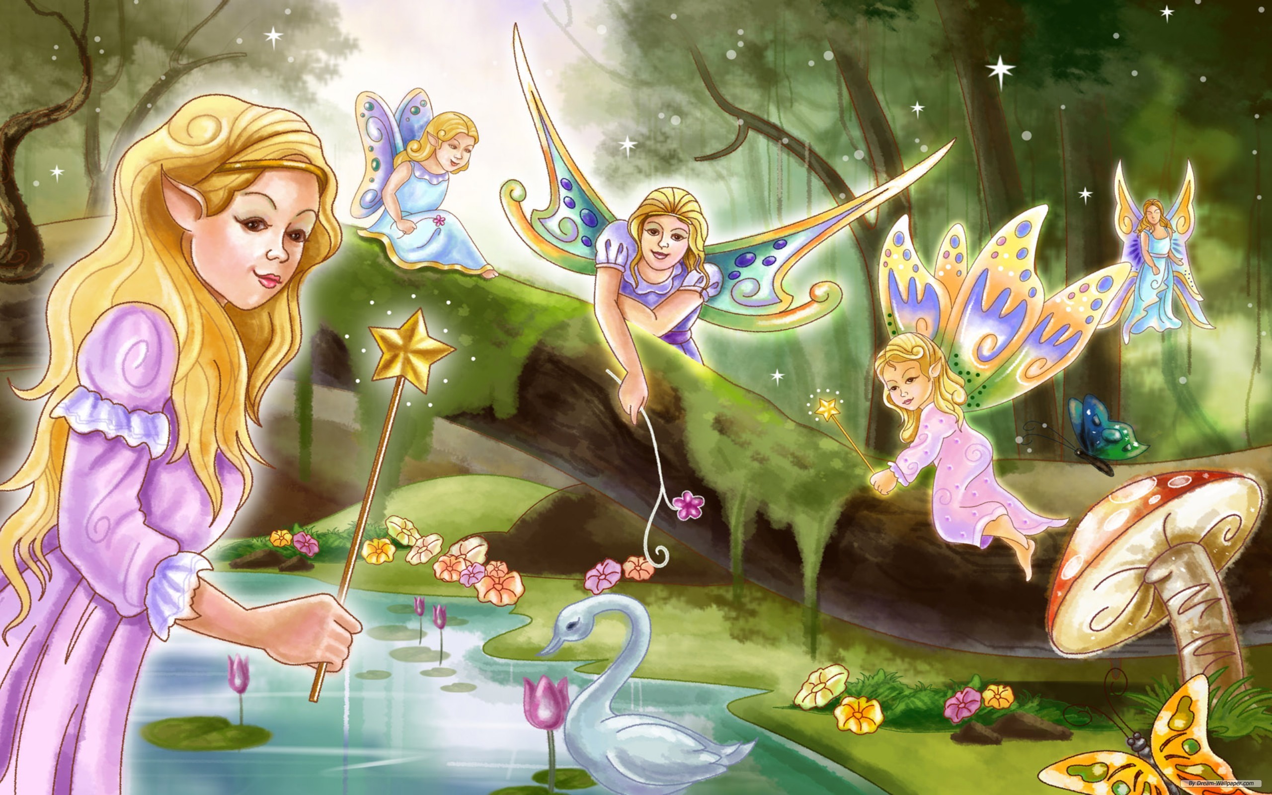 Красивая сказка для детей. Дорин вёрче. Волшебное царство фей. Волшебные феи. Волшебные иллюстрации. Фея для детей.