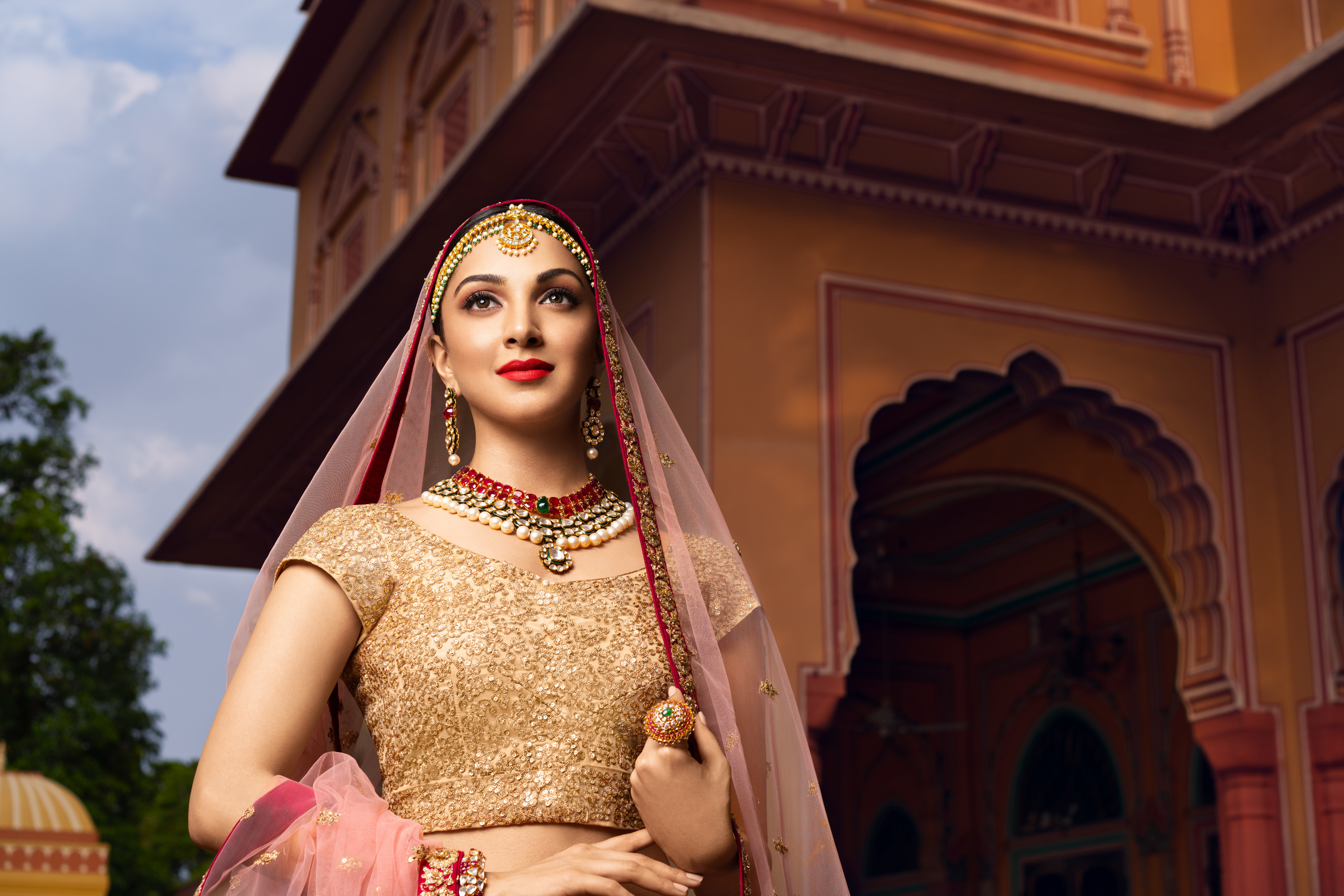 Actress Bollywood Indian Jewelry Kiara Advani Lipstick 3000x2001