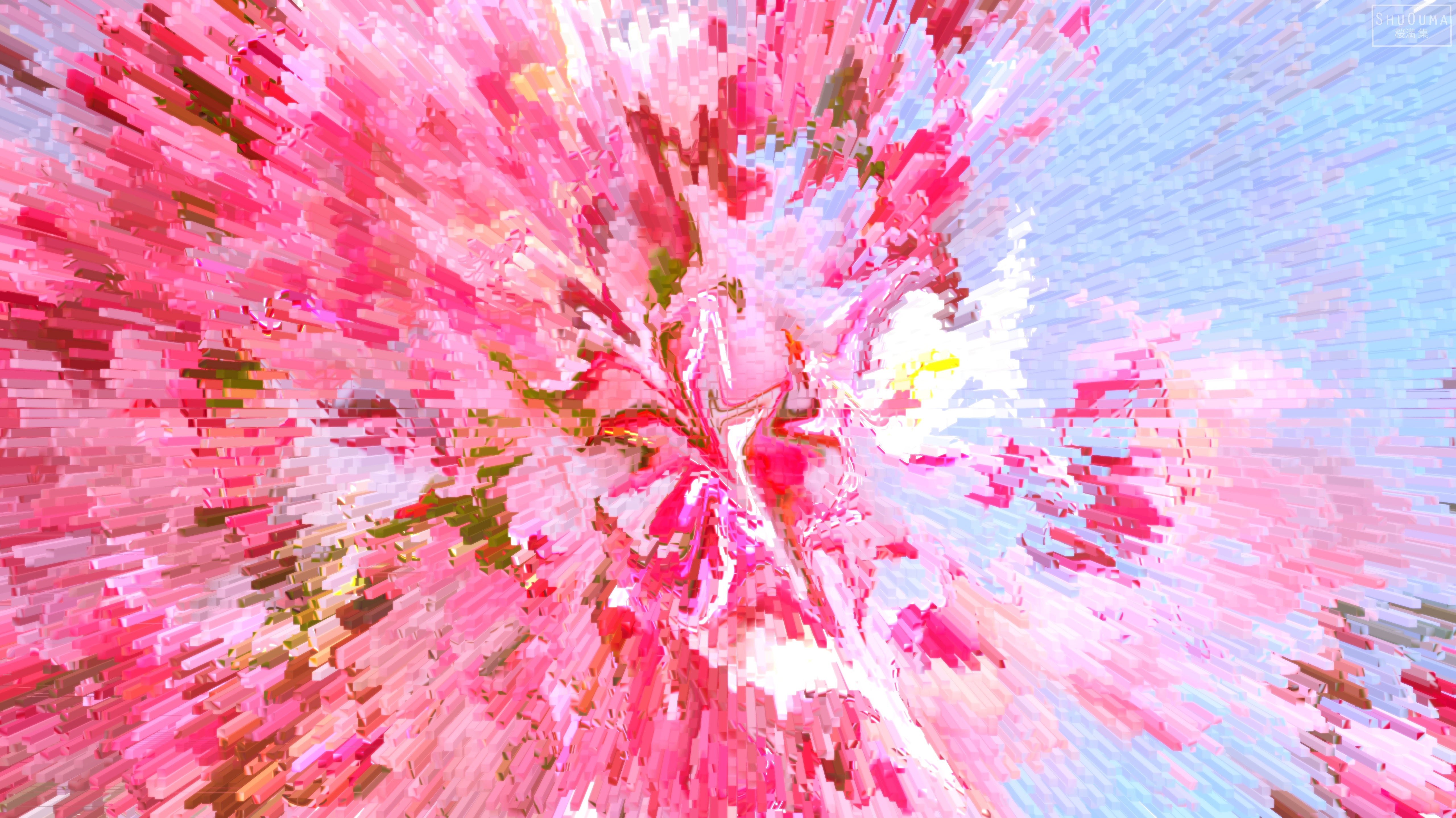 Abstract Pink 5120x2880