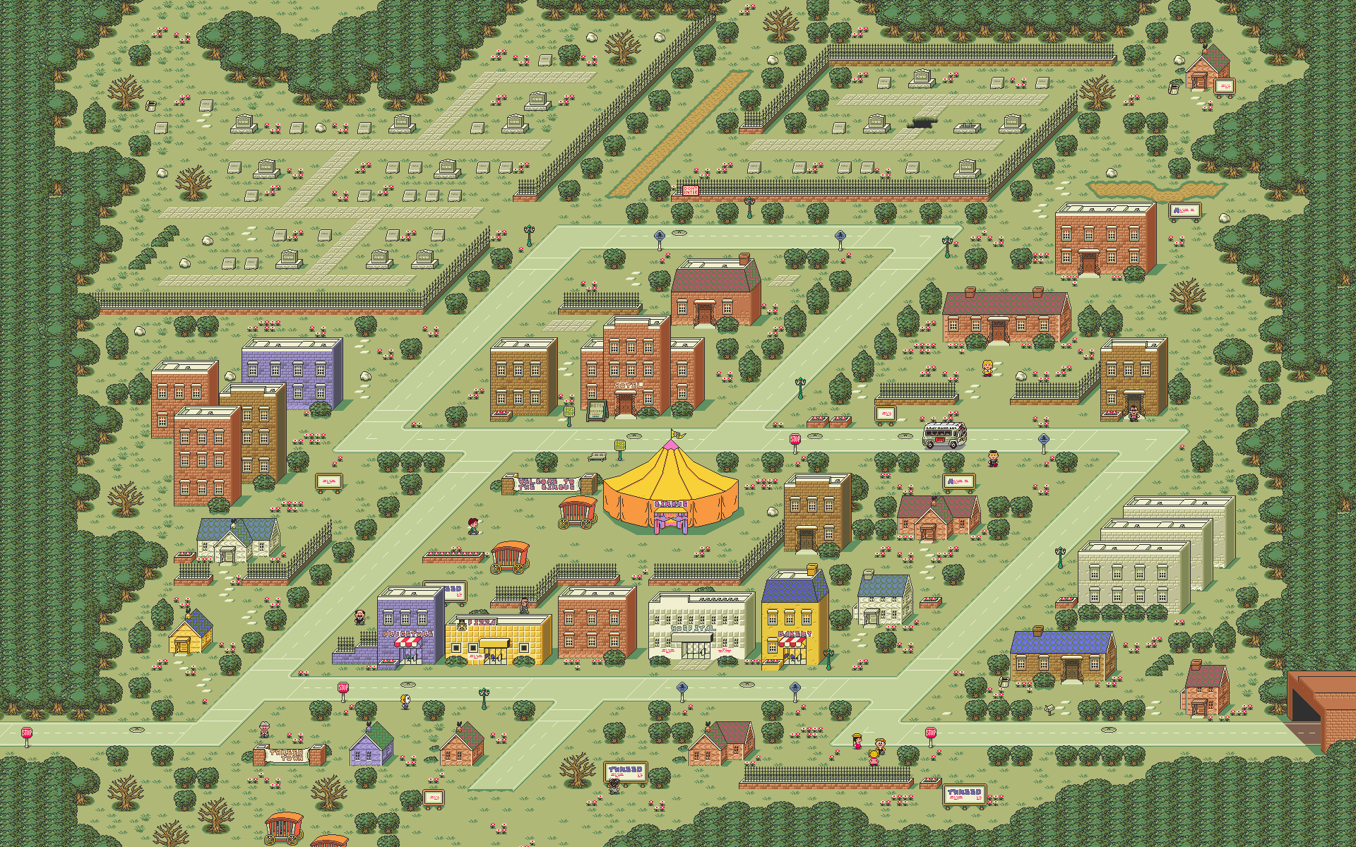 Video Game EarthBound 1920x1200