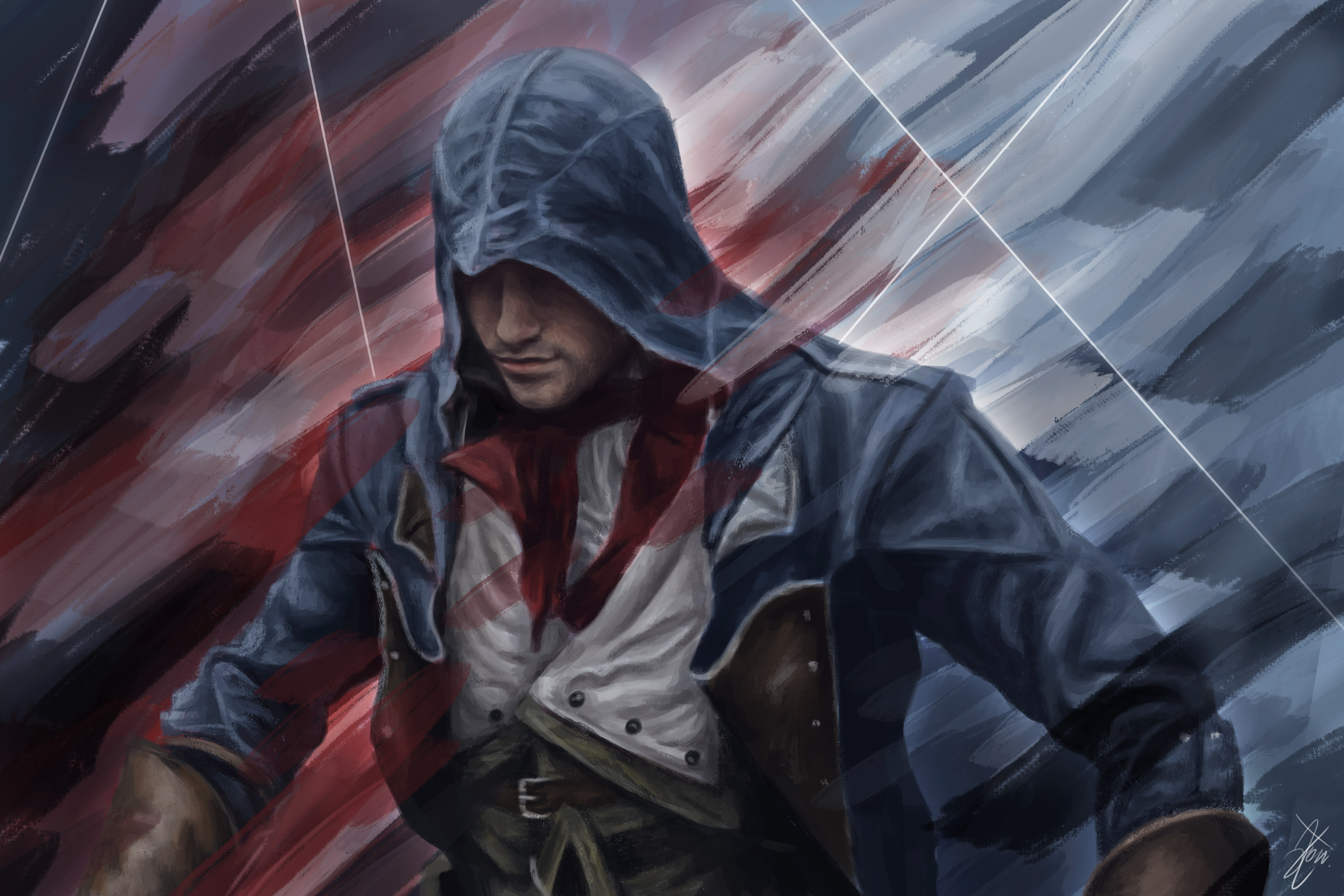 Video Game Assassin 039 S Creed Unity 3543x2362
